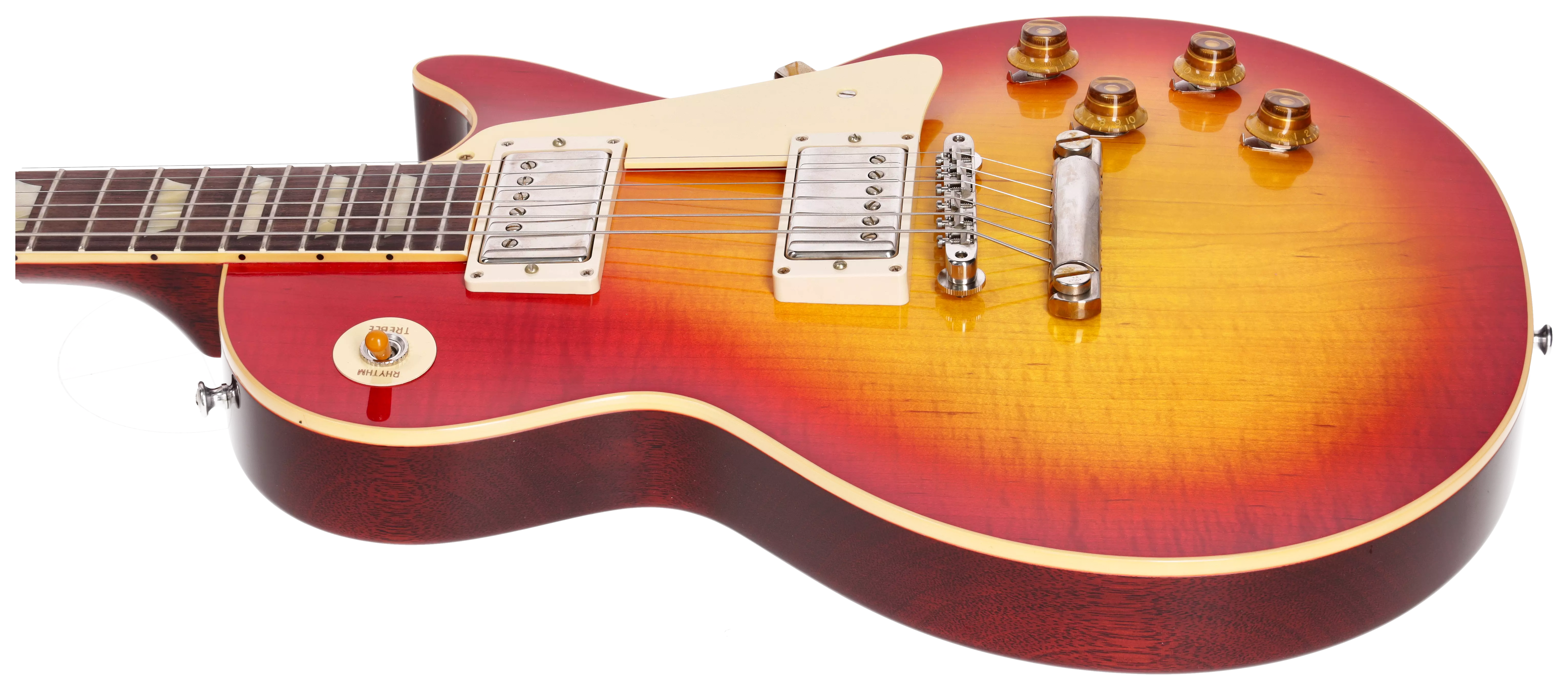 Gibson 1958 Les Paul Standard Reissue VOS Washed Cherry Sunburst #4 5
