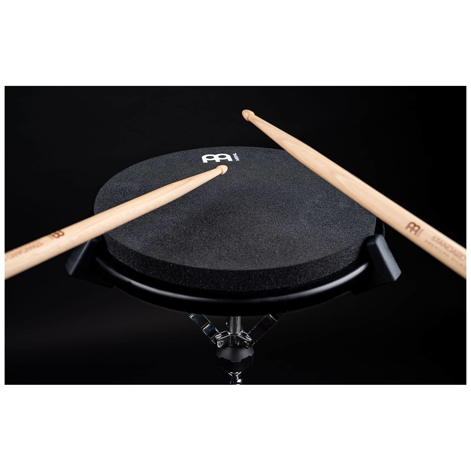 Meinl Cymbals - Meinl Cymbals MMP12BK 12 Marshmallow Practice Pad, Black - 3