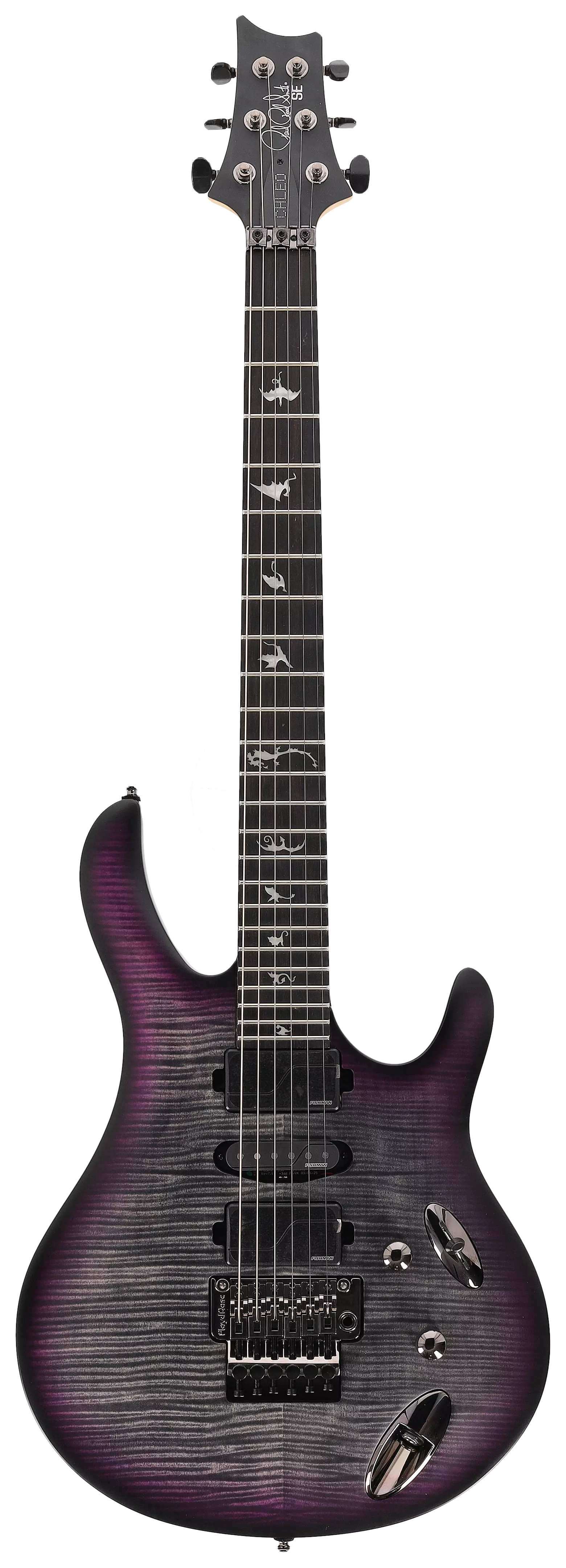 PRS SE Chleo Charcoal Purple Burst