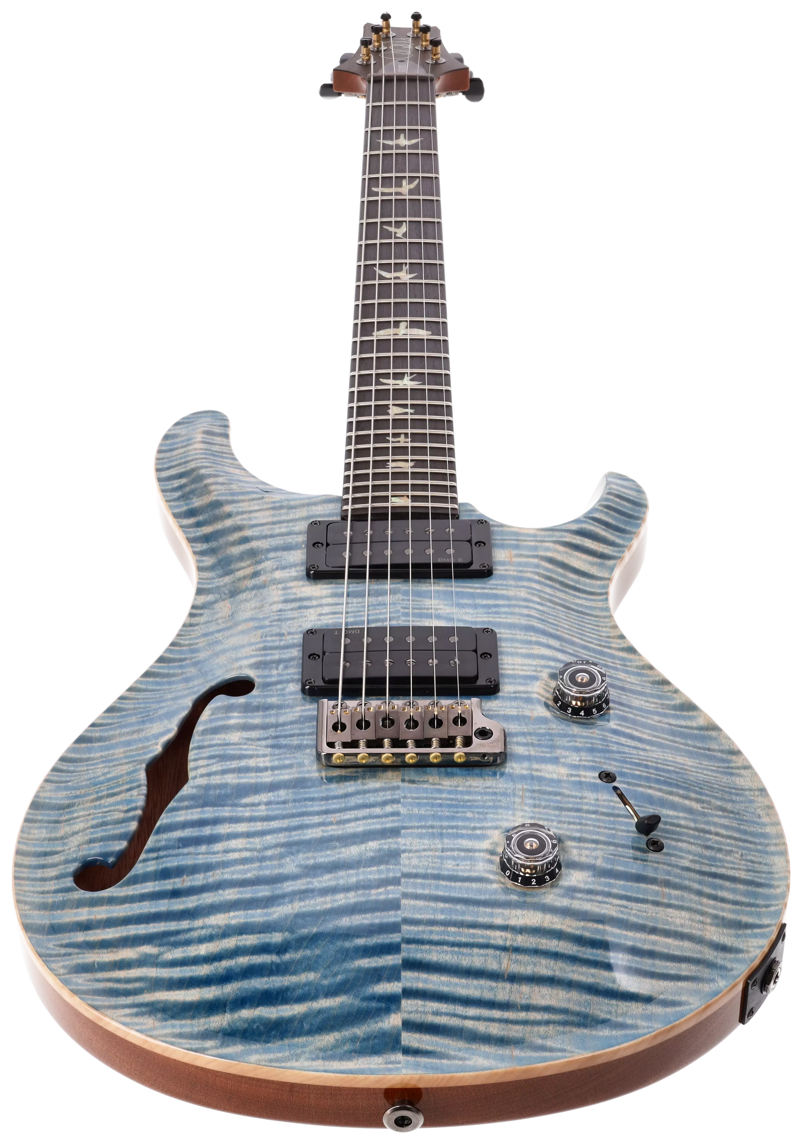 PRS Custom 24 Semi-hollow Faded Indigo 3