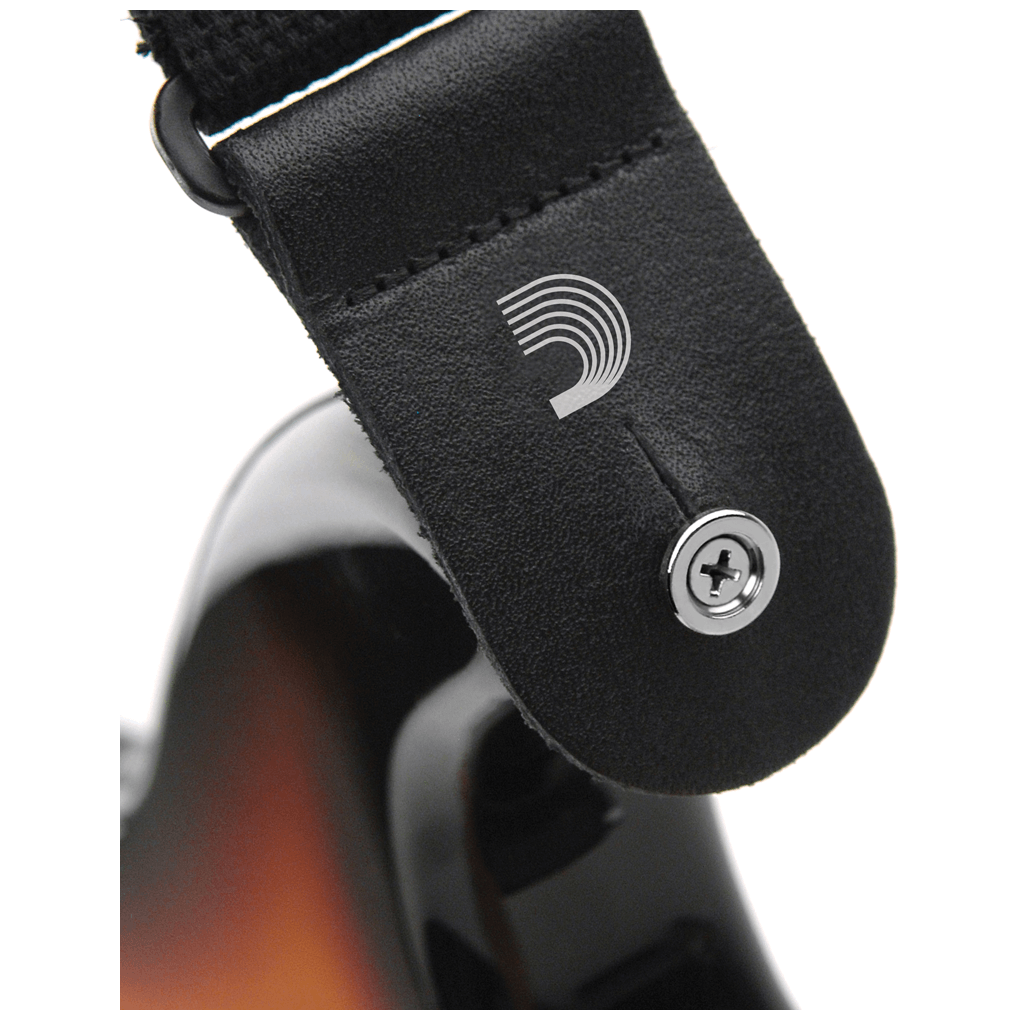 D’Addario PWEP202 Gurtknöpfe reines Messing - Chrom (Paar) 1
