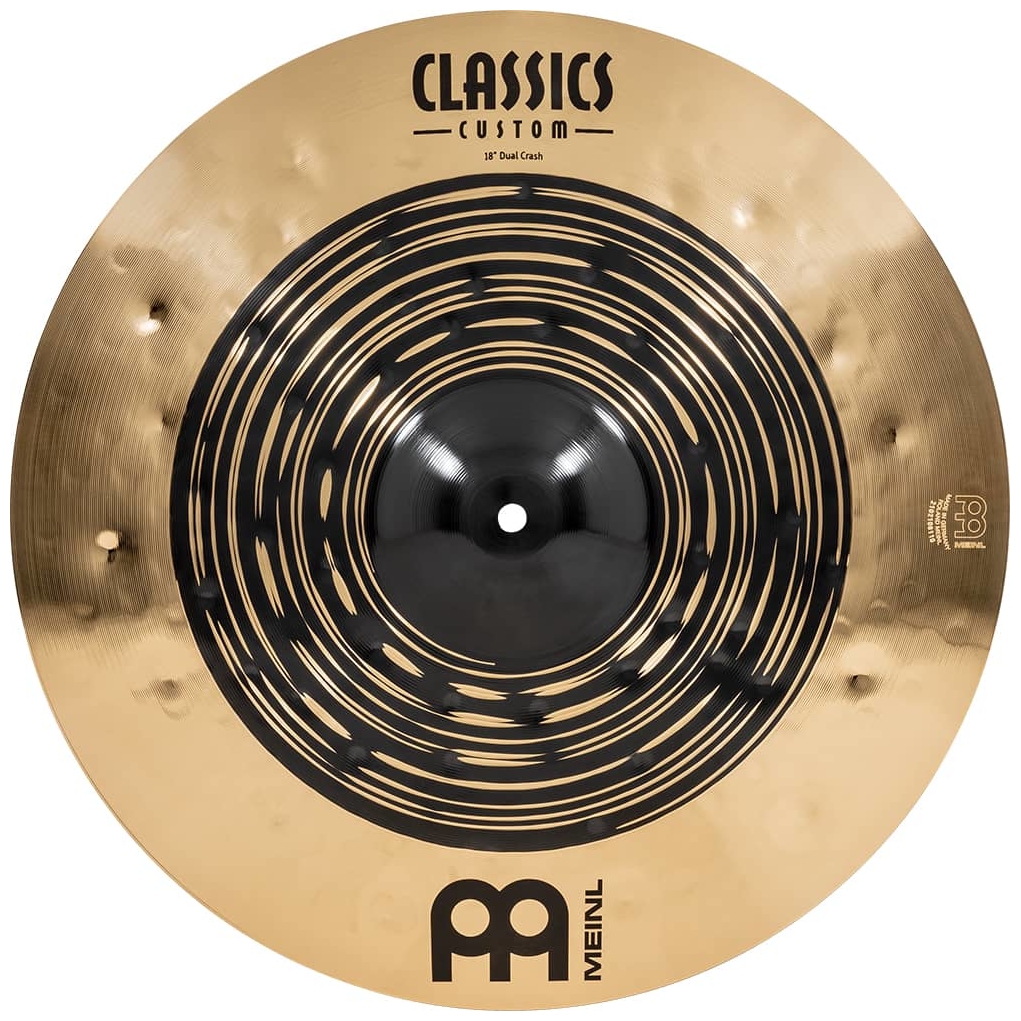 Meinl Cymbals - Meinl Cymbals CC18DUC - 18  Classics Custom Dual Crash  - 0