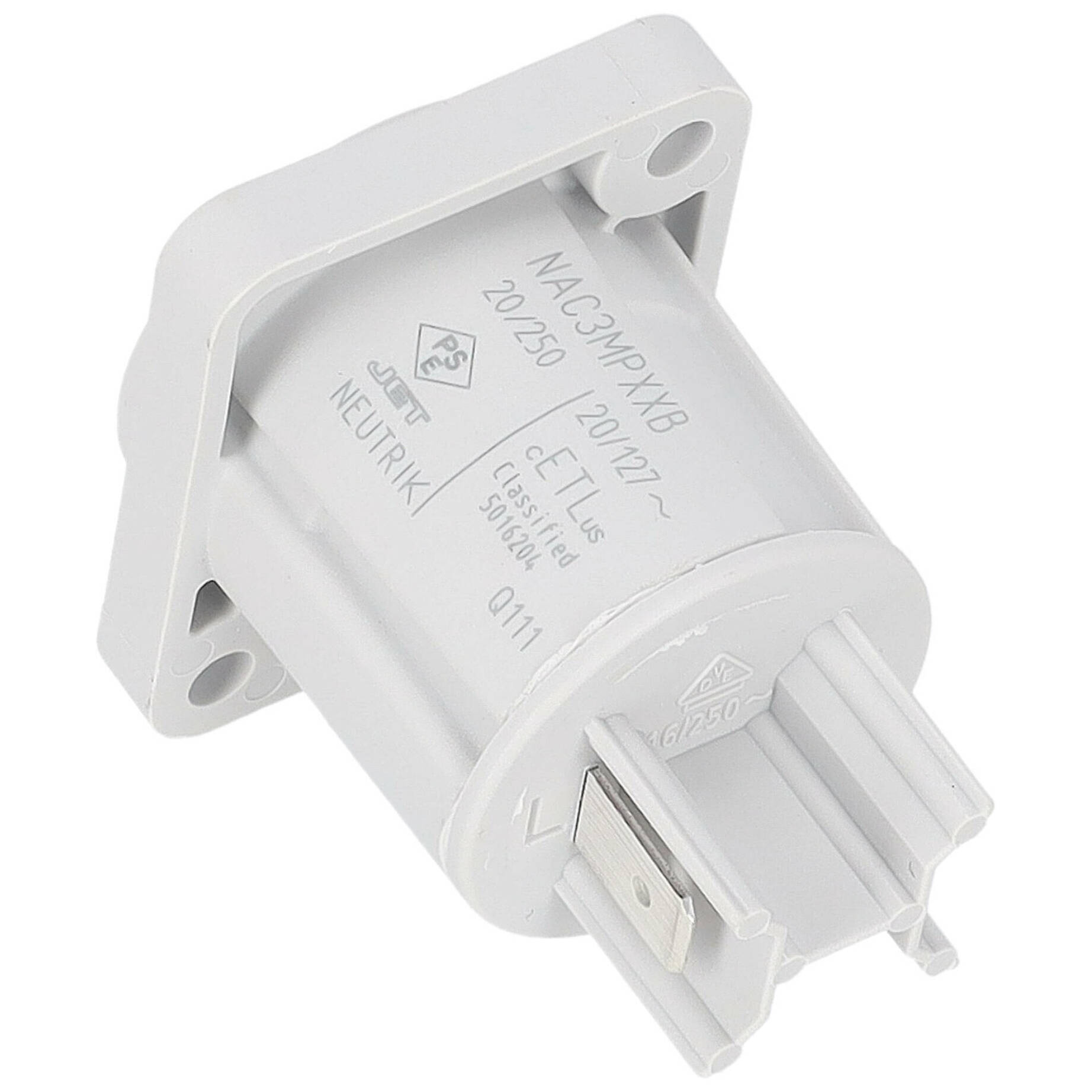Neutrik NAC3MPXXB PowerCon Einbaustecker Power Out 1