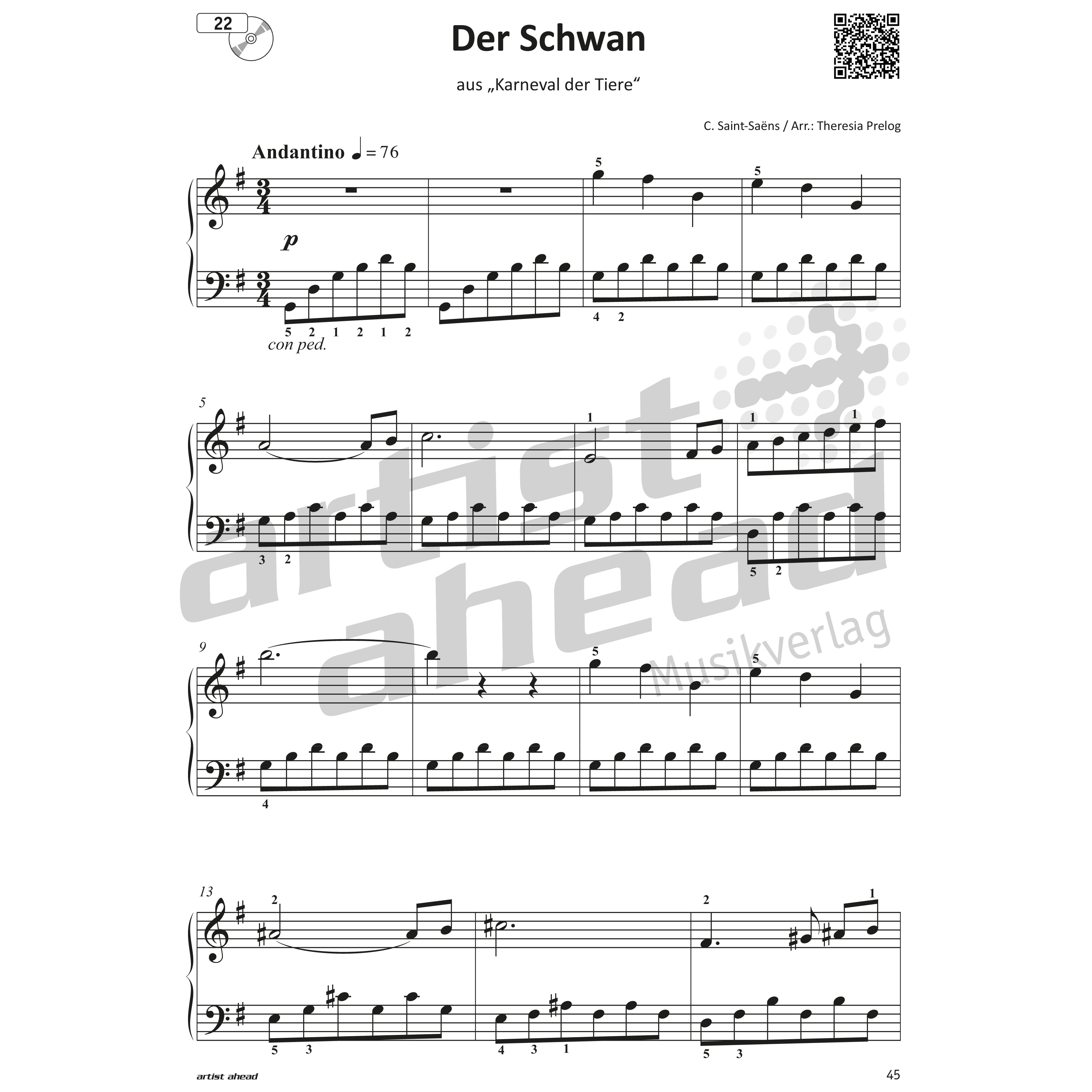 Artist Ahead Die schönsten Klassiknoten für Senioren - Theresia Prelog 9