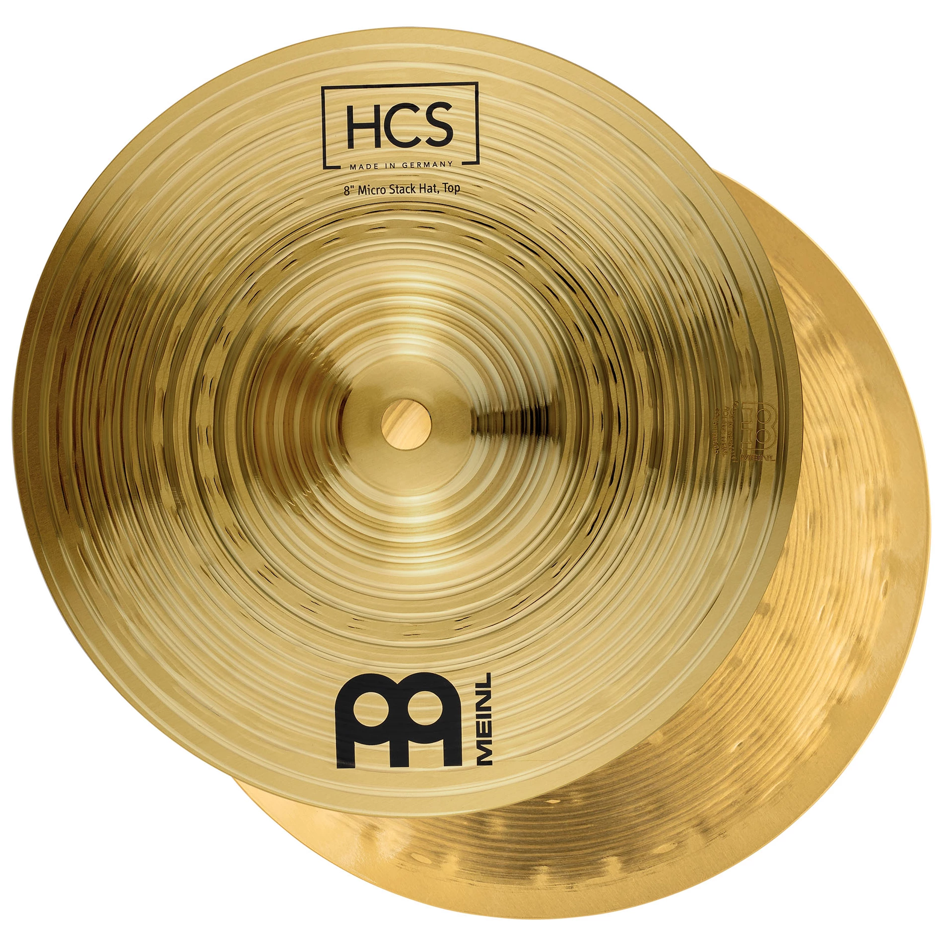 Meinl Cymbals 8" HCS Micro Stack Hats 11