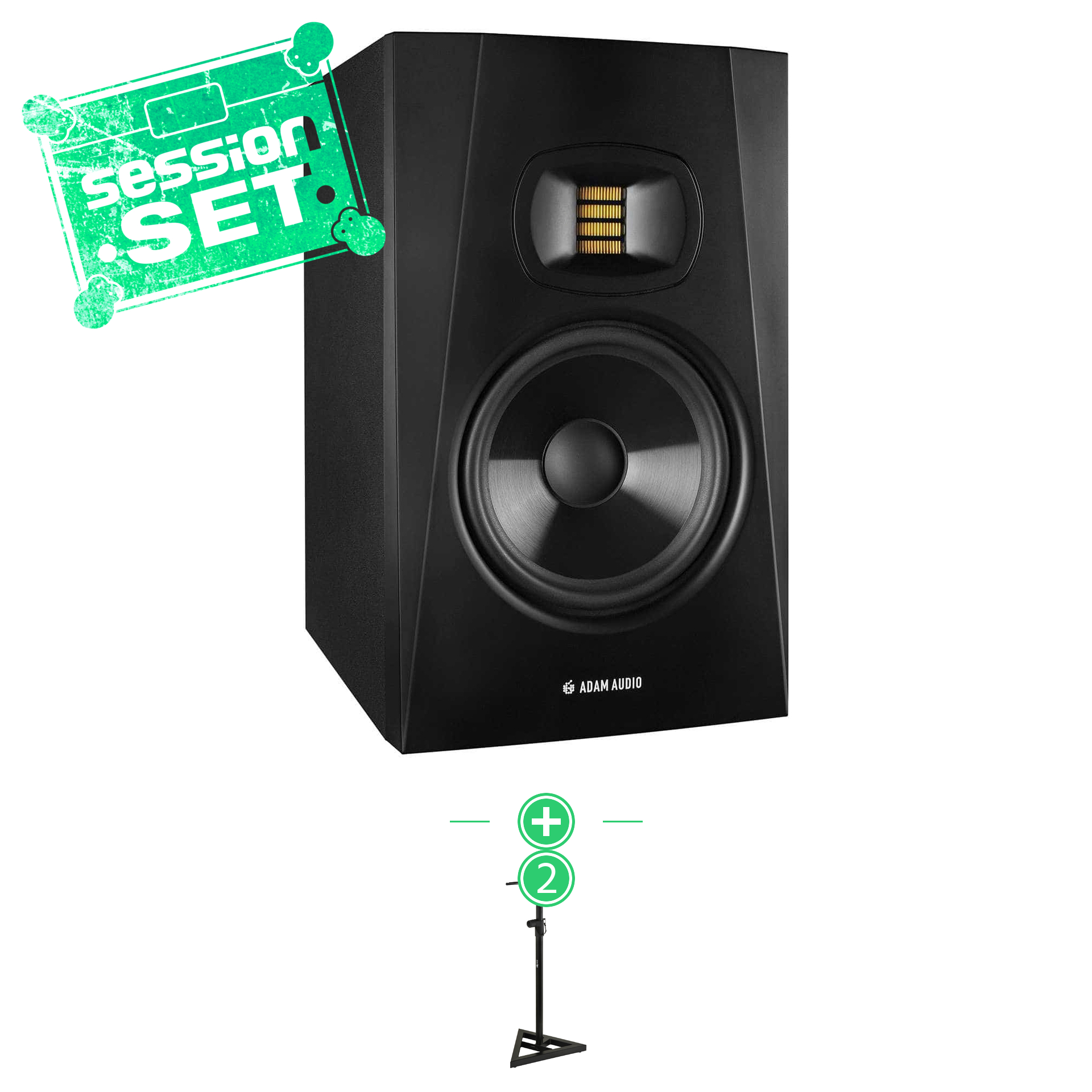 ADAM Audio T7V Aktiv-Monitor Set inkl. Monitor-Stative