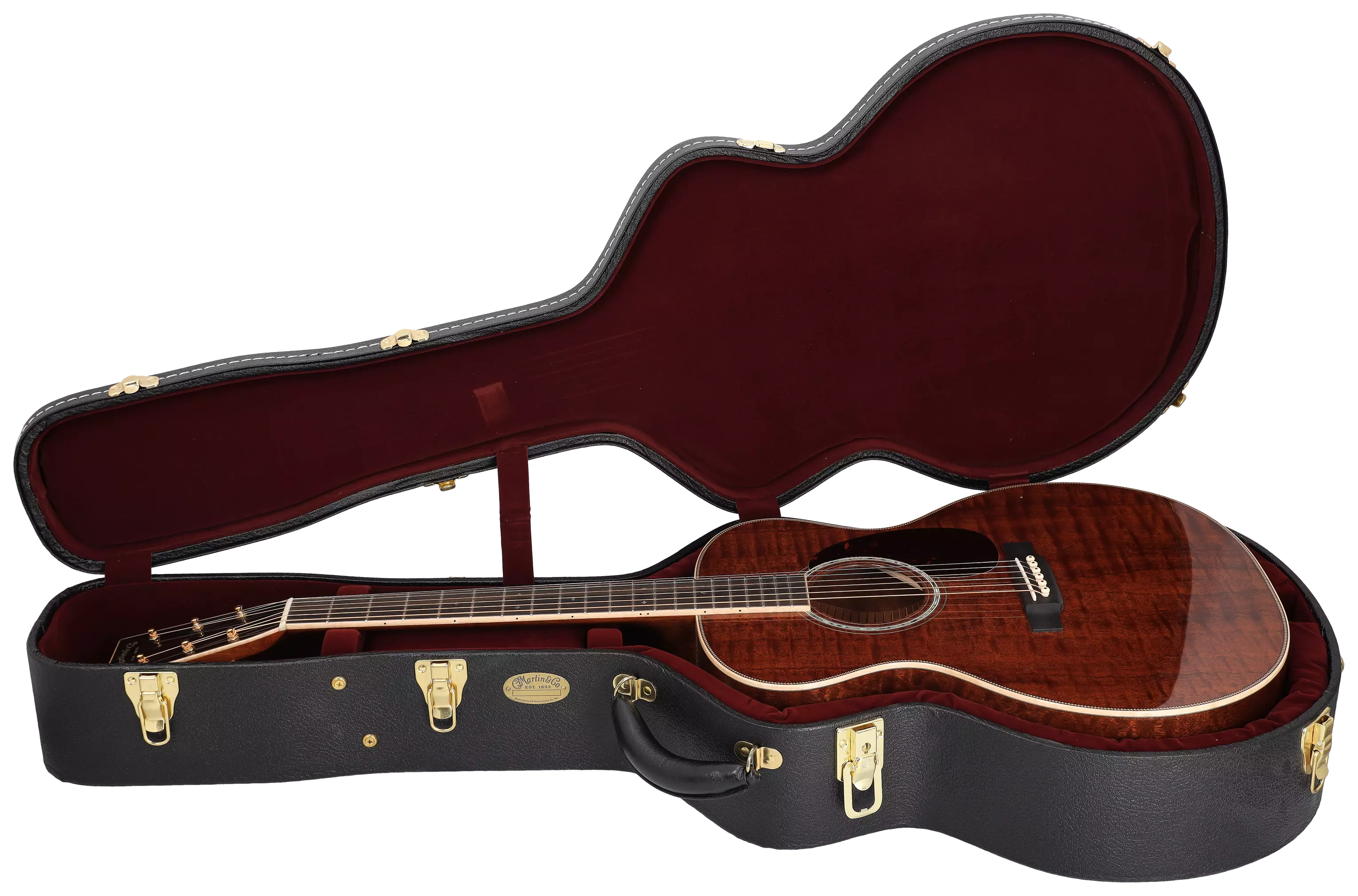 Martin Custom Shop GP28 Quilted Pommele Sapele 9