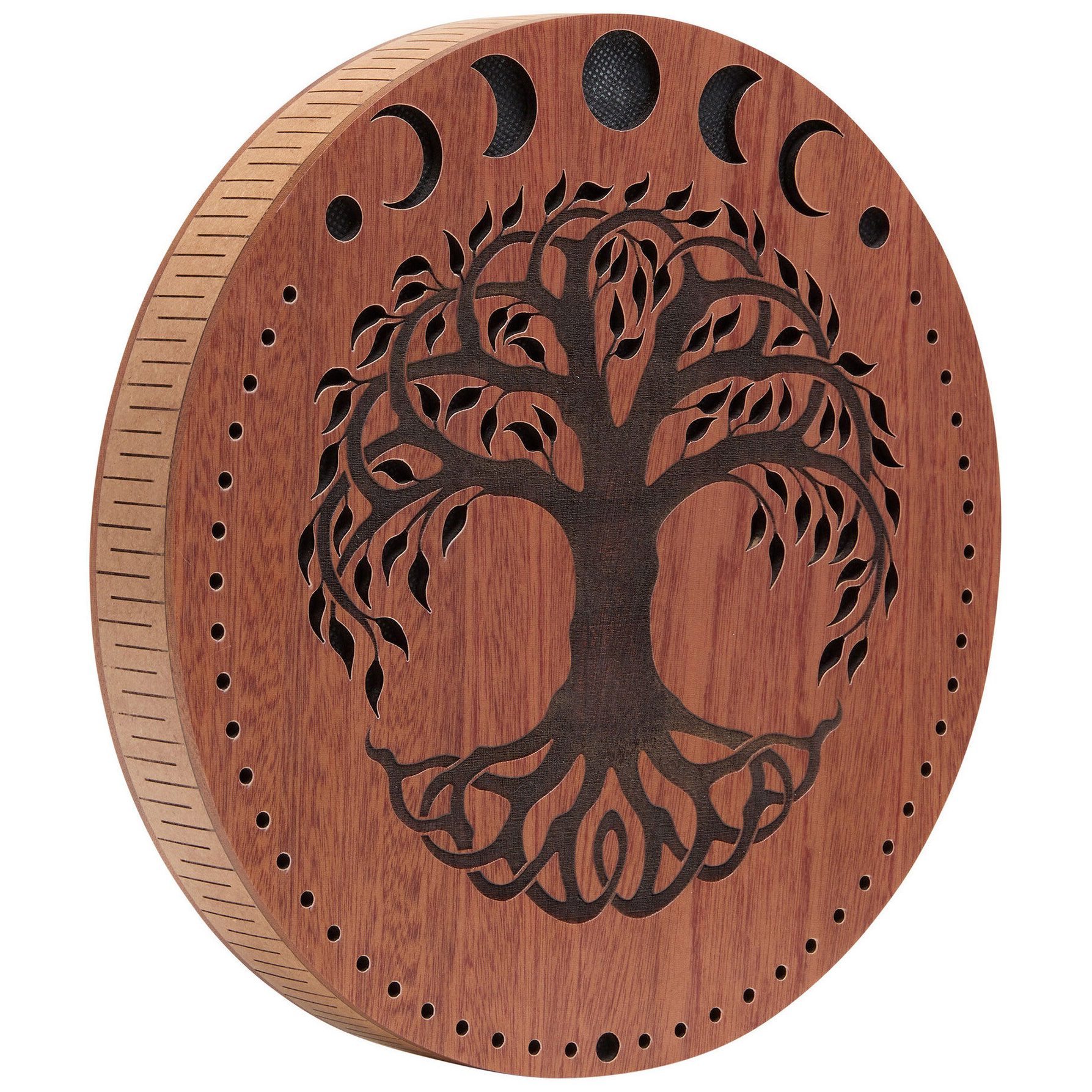 Meinl Cymbals RDS10MTOL Raindisk 10" Moon Phases & Tree of Life Carving