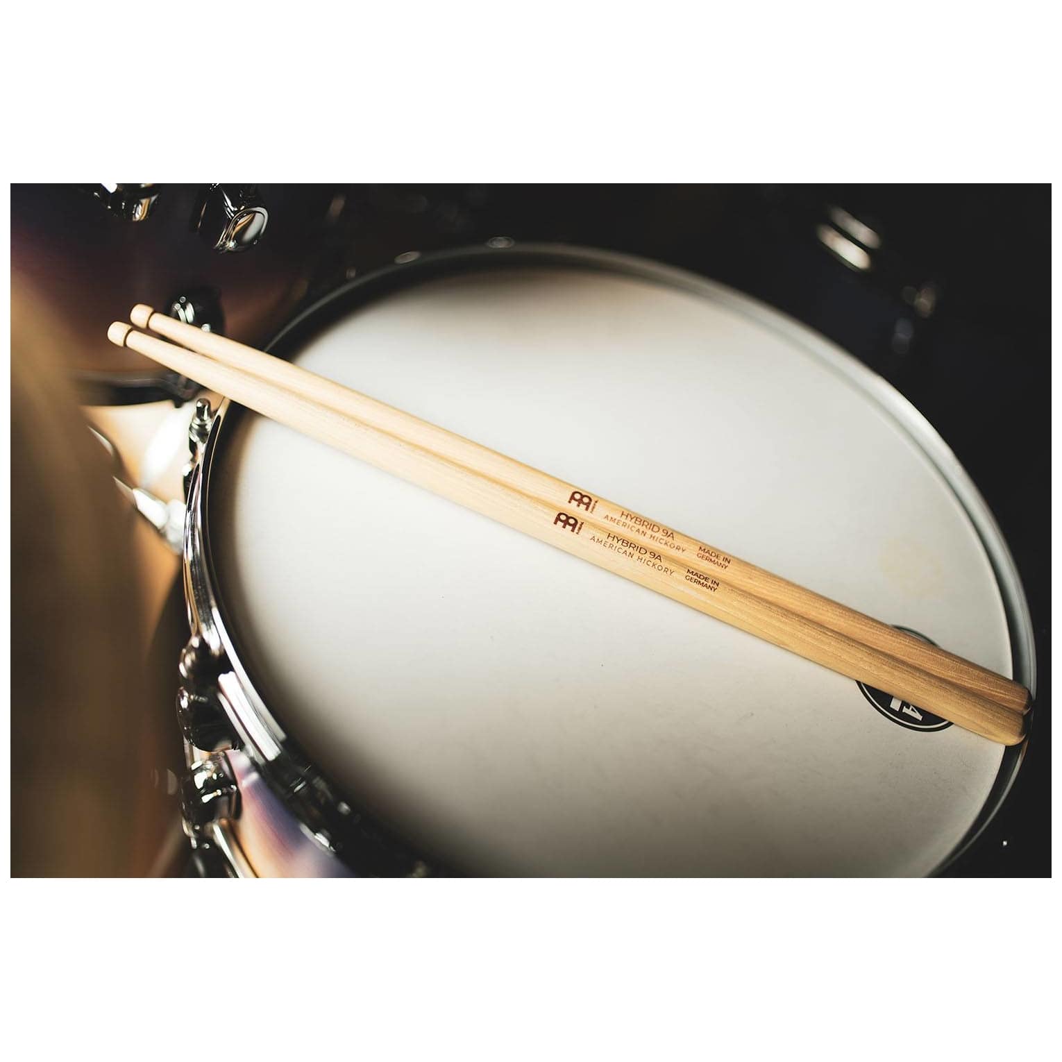 Meinl Stick Brush - Meinl Stick Brush SB133 - Hybrid 9A Drumstick American Hickory - 3