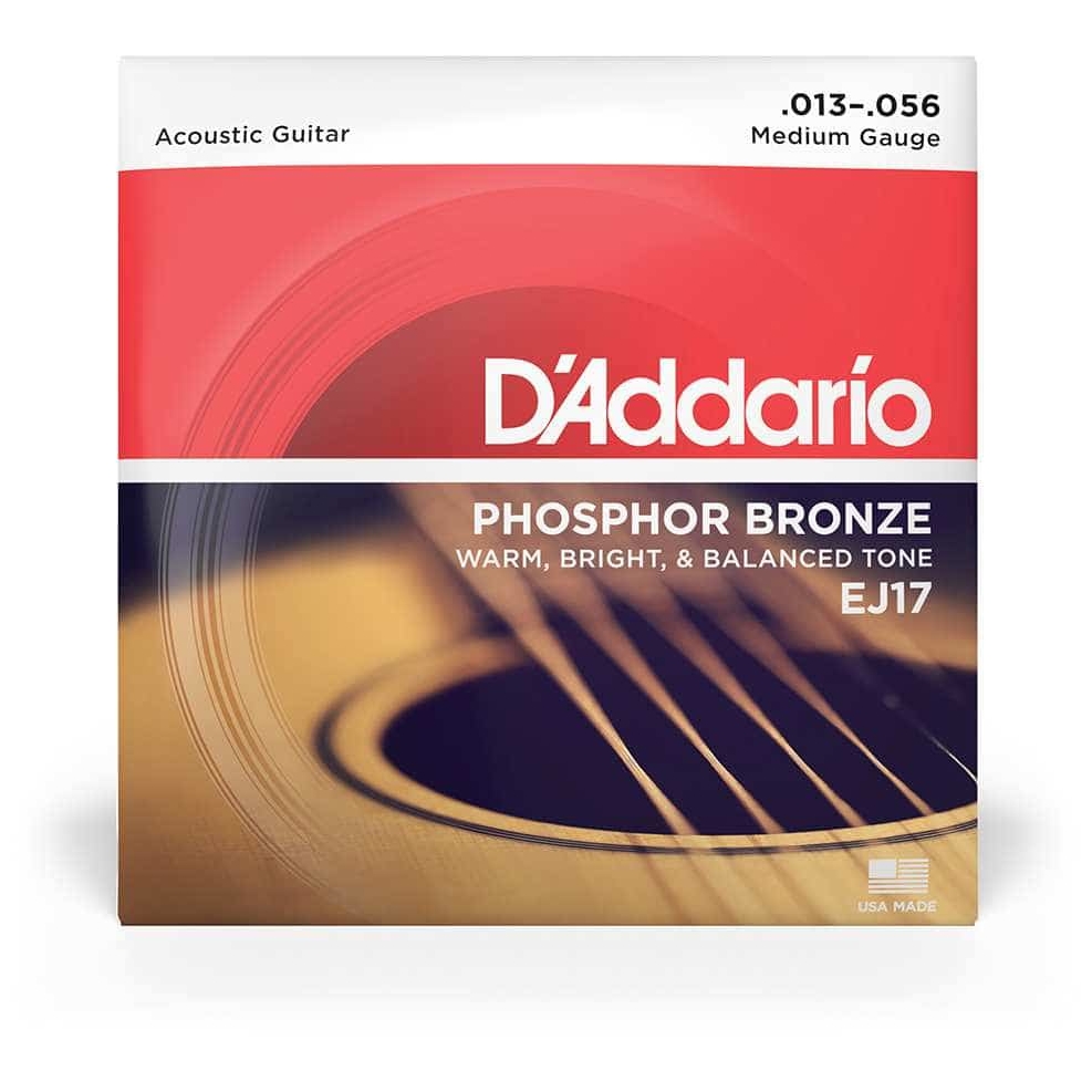 D’Addario - D’Addario EJ17 - Acoustic Phosphor Bronze 013-056 - 1
