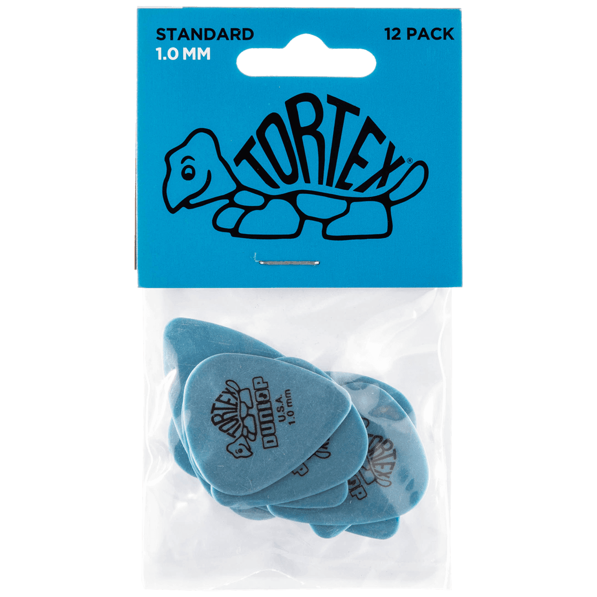 Dunlop Pick Tortex Standard 1.00 Player's Pack 12 Stück