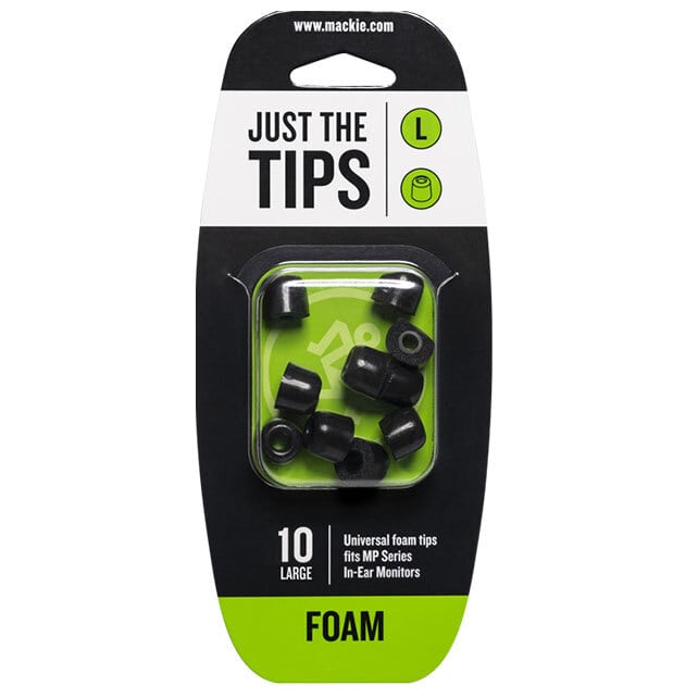 Mackie MP & CR Buds Tips Kit Foam L