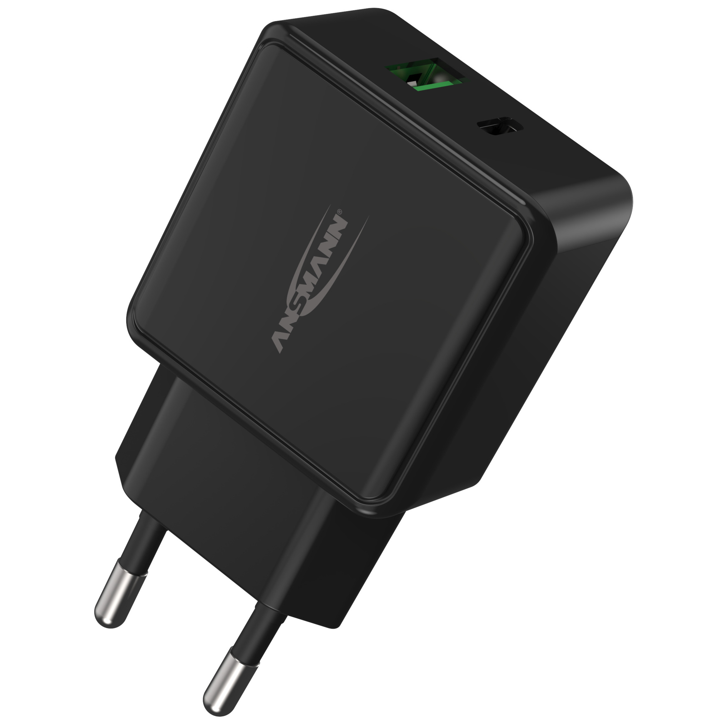 Ansmann Home Charger HC218PD schwarz / 3 A / 20 W / 2 Port 6