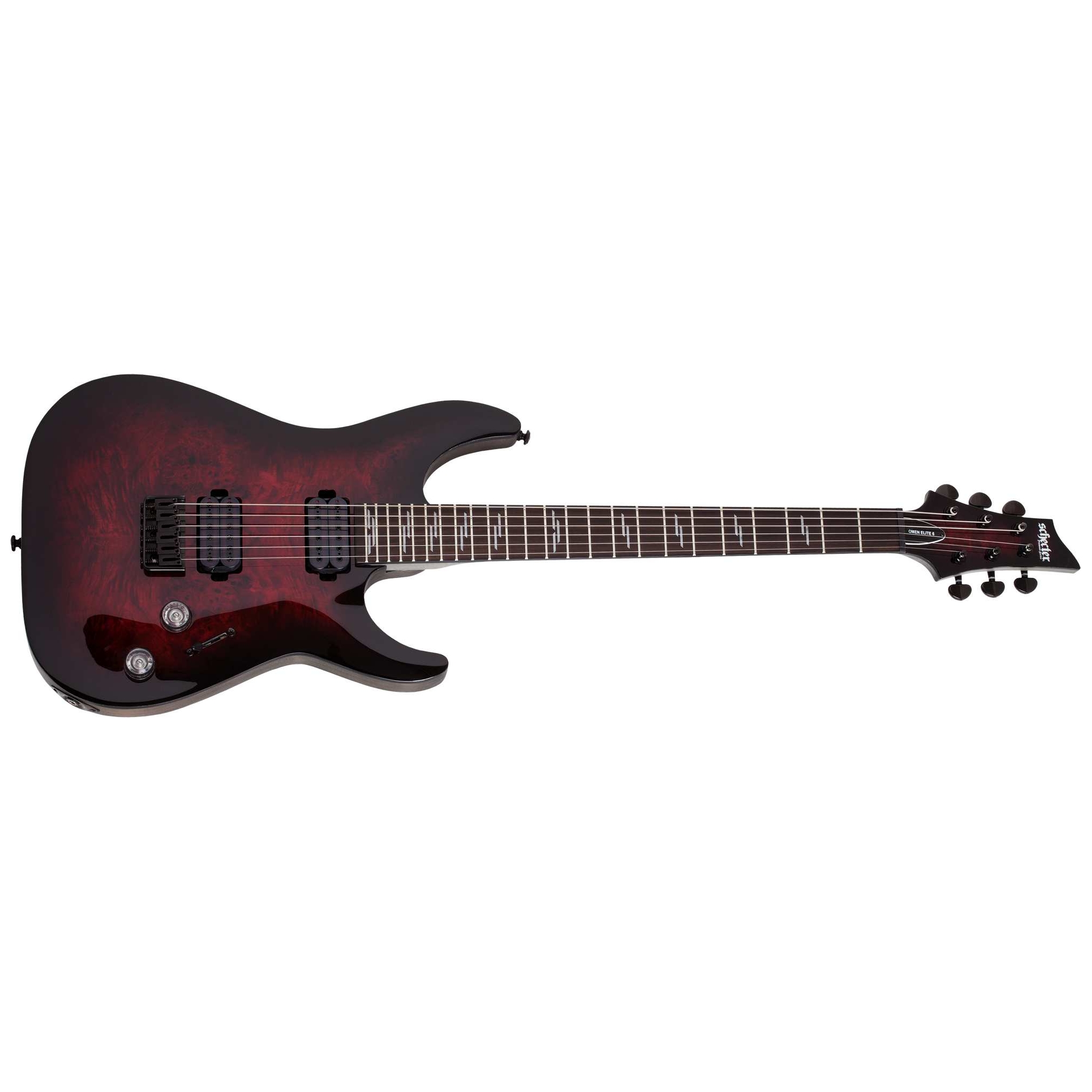 Schecter - Schecter Omen Elite 6 See Black Cherry Burst - 1