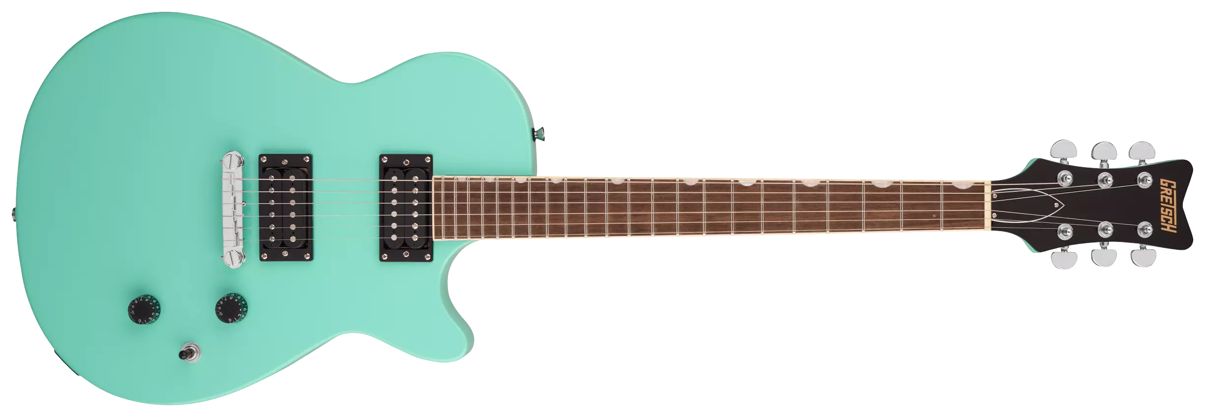 Gretsch Streamliner Jet Club LRL Sea Foam Green 7