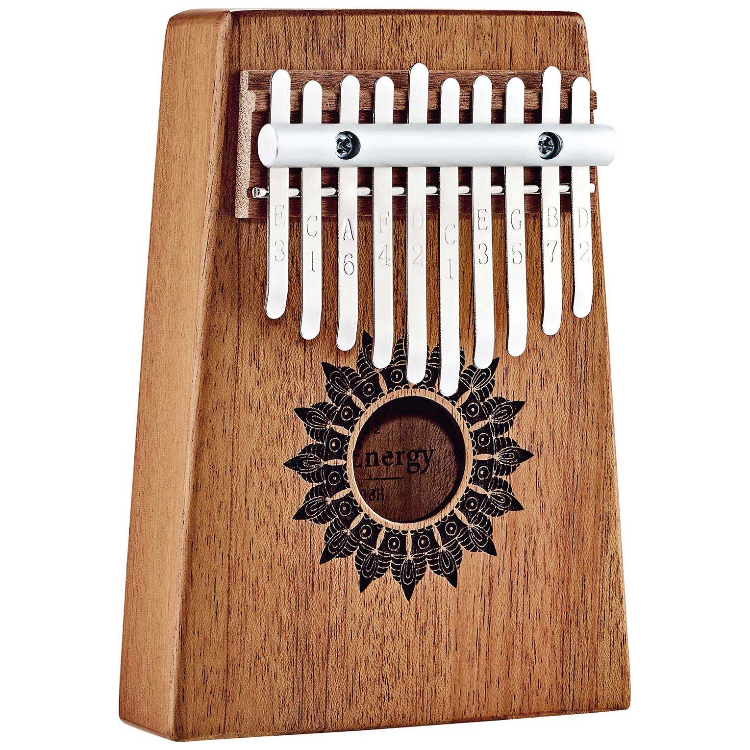 Meinl Sonic Energy - Meinl Sonic Energy KL1008H Soundhole Kalimba, 10 Töne, Mahagoniholz - 10