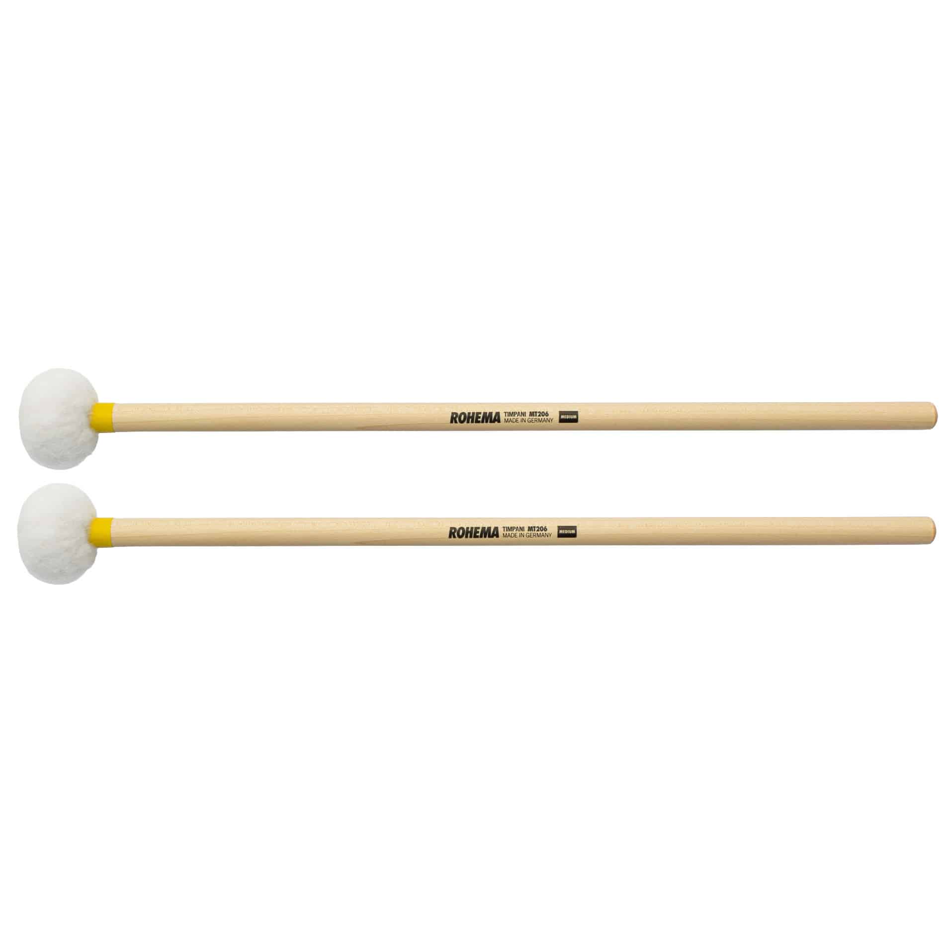 Rohema Percussion MT206 Timpani Mallets Medium