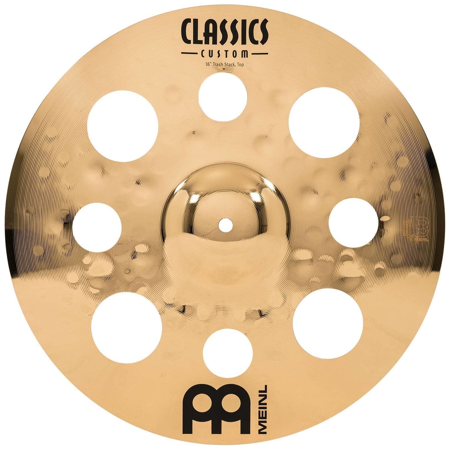Meinl Cymbals - Meinl Cymbals CC-16STK - 16 Classics Custom Brilliant Trash Stack - 4