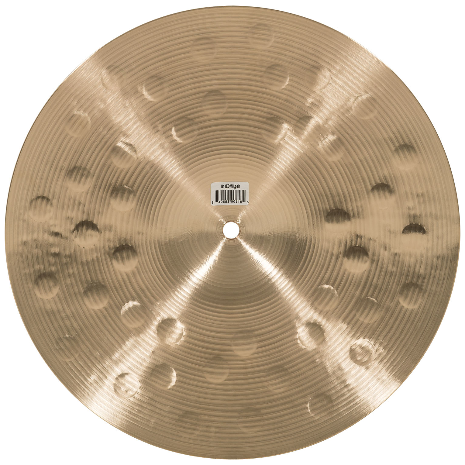 Image of Meinl cymbals b14edmh  14 byzance extra dry medium hihat 10014146 8