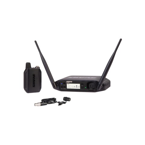 mp cat wireless system with hand held and lavalier microphone