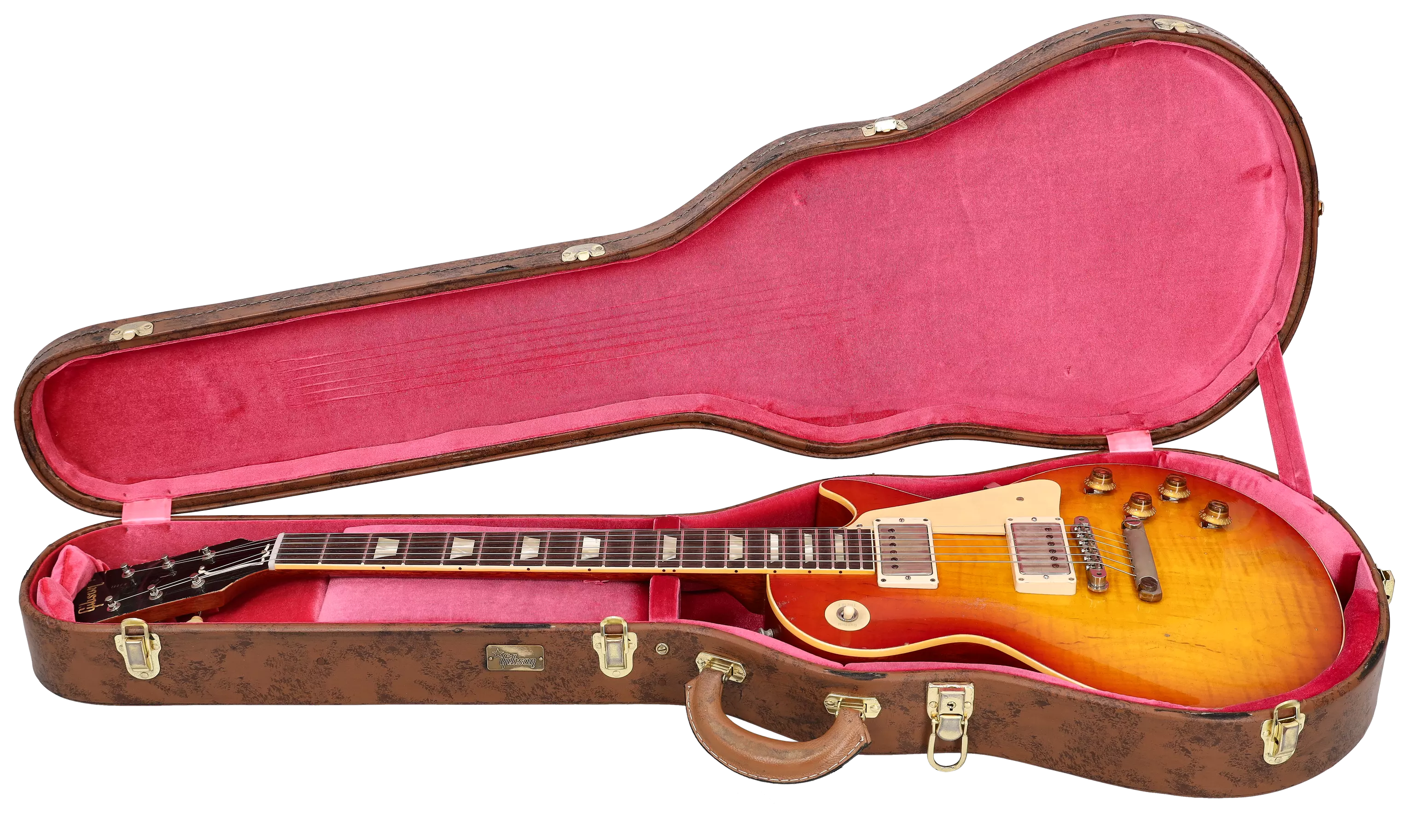 Gibson 1959 Les Paul Standard Reissue Heavy Aged Slow Iced Tea Fade Murphy Lab #93758 9