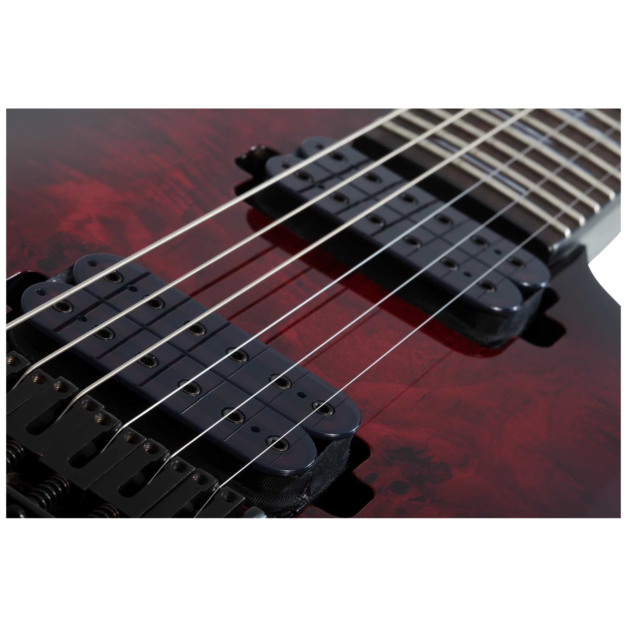 Schecter - Schecter Omen Elite 6 See Black Cherry Burst - 5