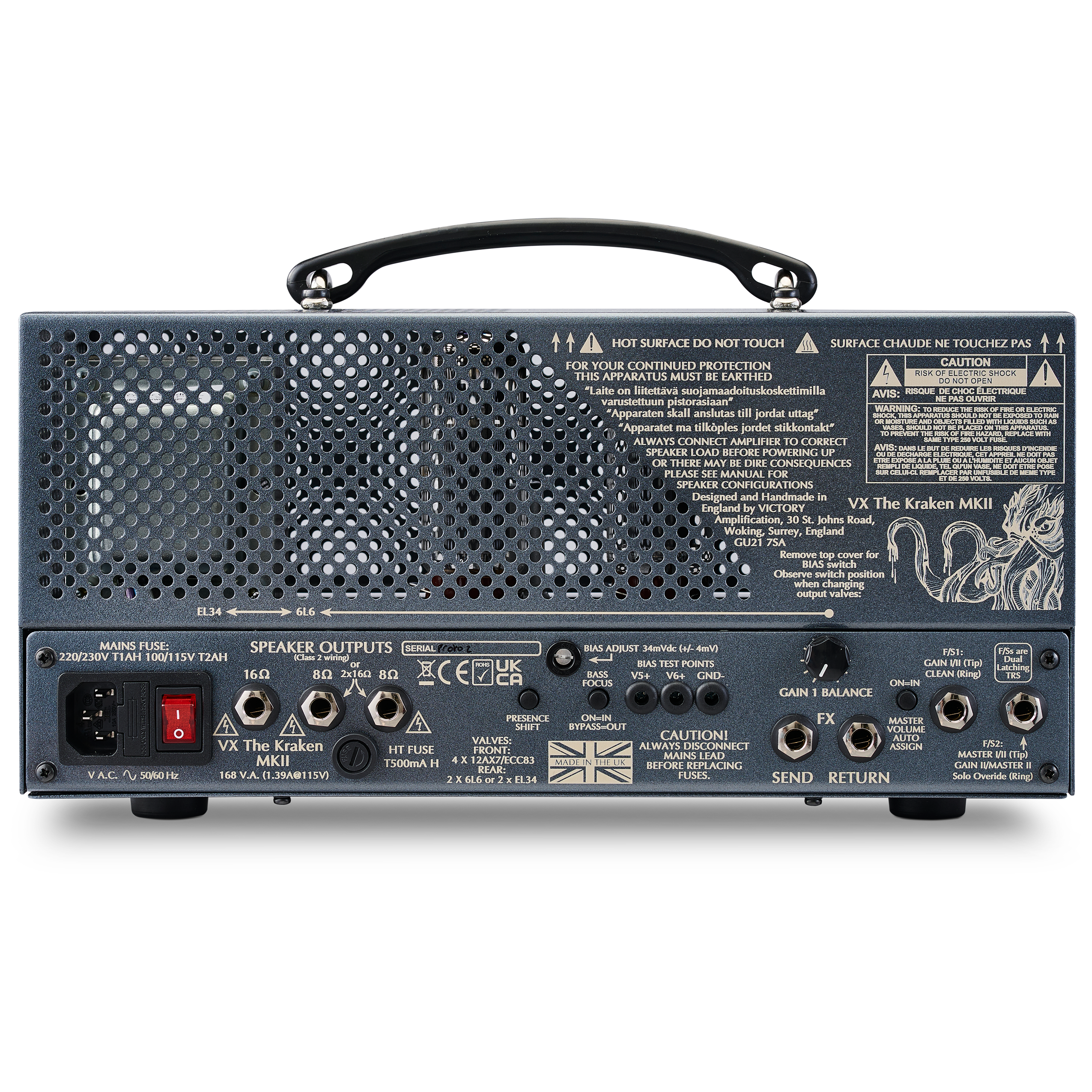 Victory Amps VX Kraken MKII Lunchbox 1