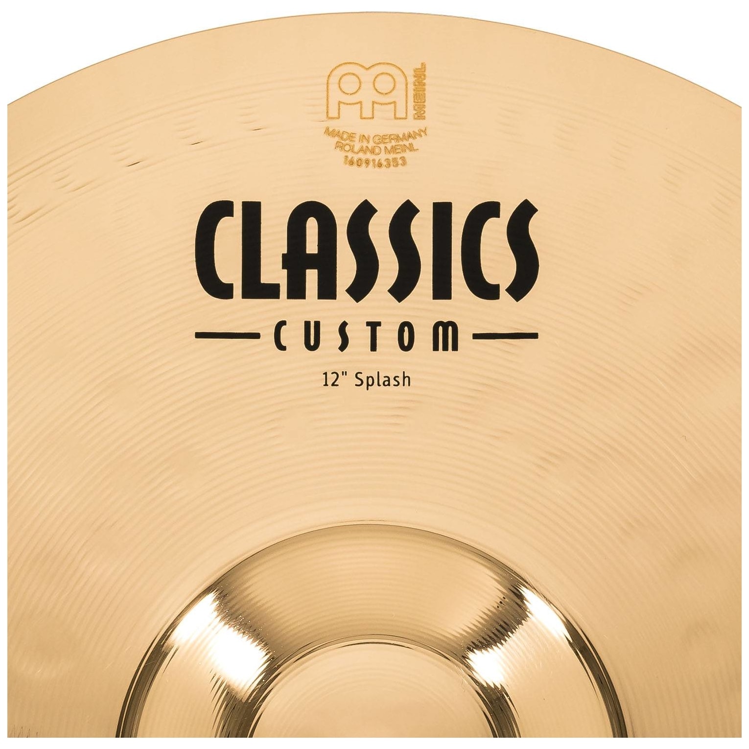 Meinl Cymbals - Meinl Cymbals CC12S-B - 12 Classics Custom Brilliant Splash - 5