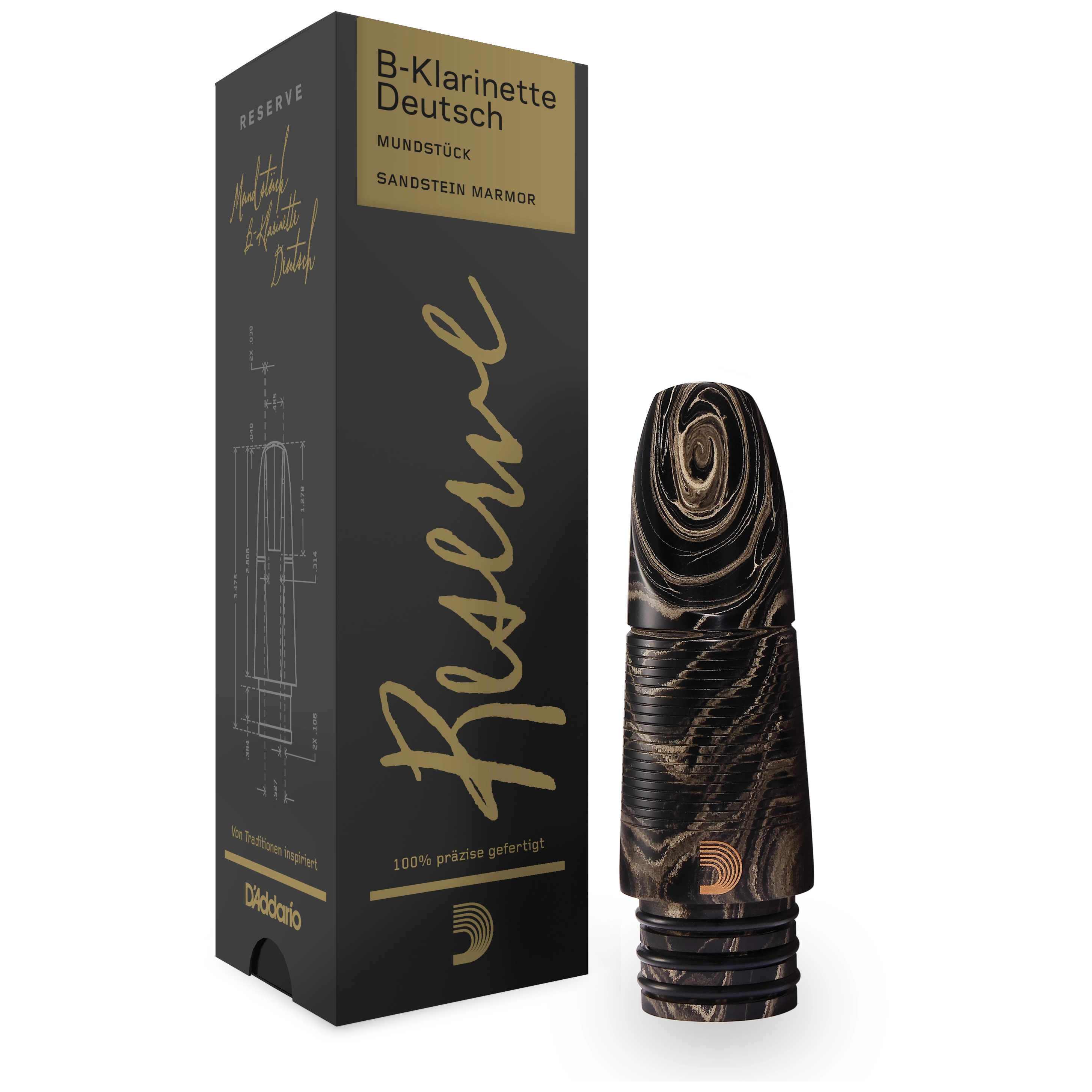 D’Addario Woodwinds Reserve X15G Marble 3