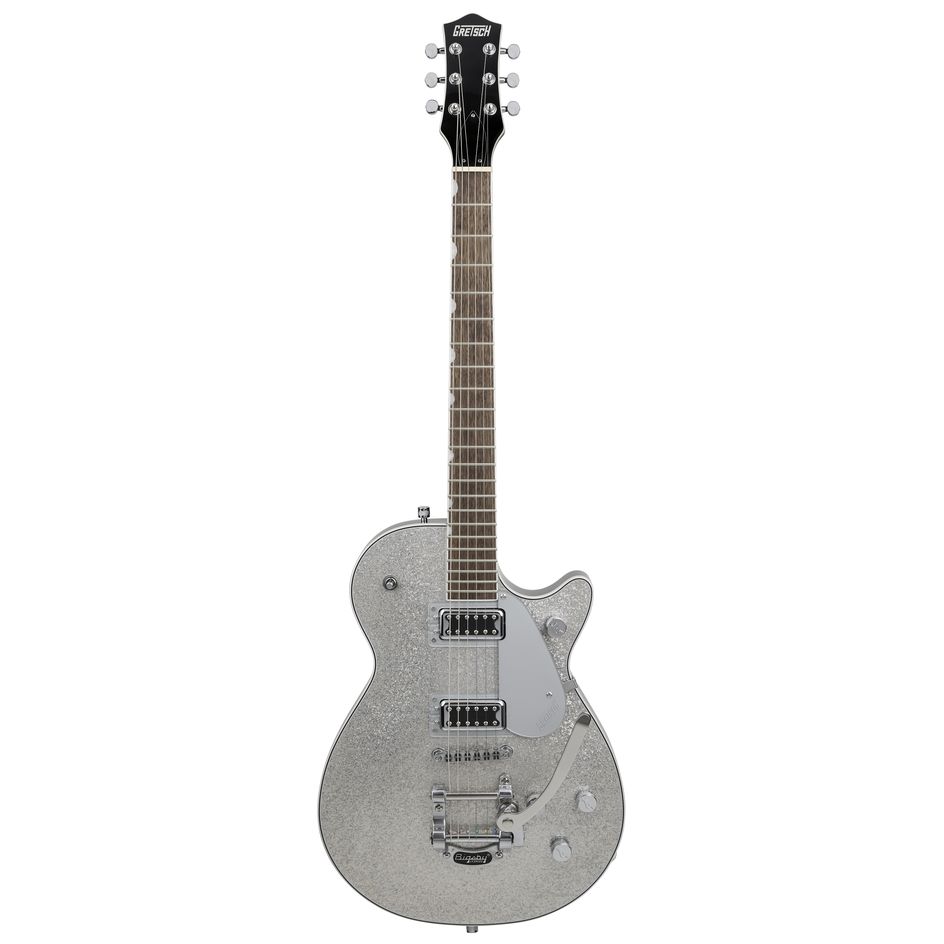 Gretsch G5230T Electromatic Sparkle Jet FT SC Bigsby Silver Sparkle 3