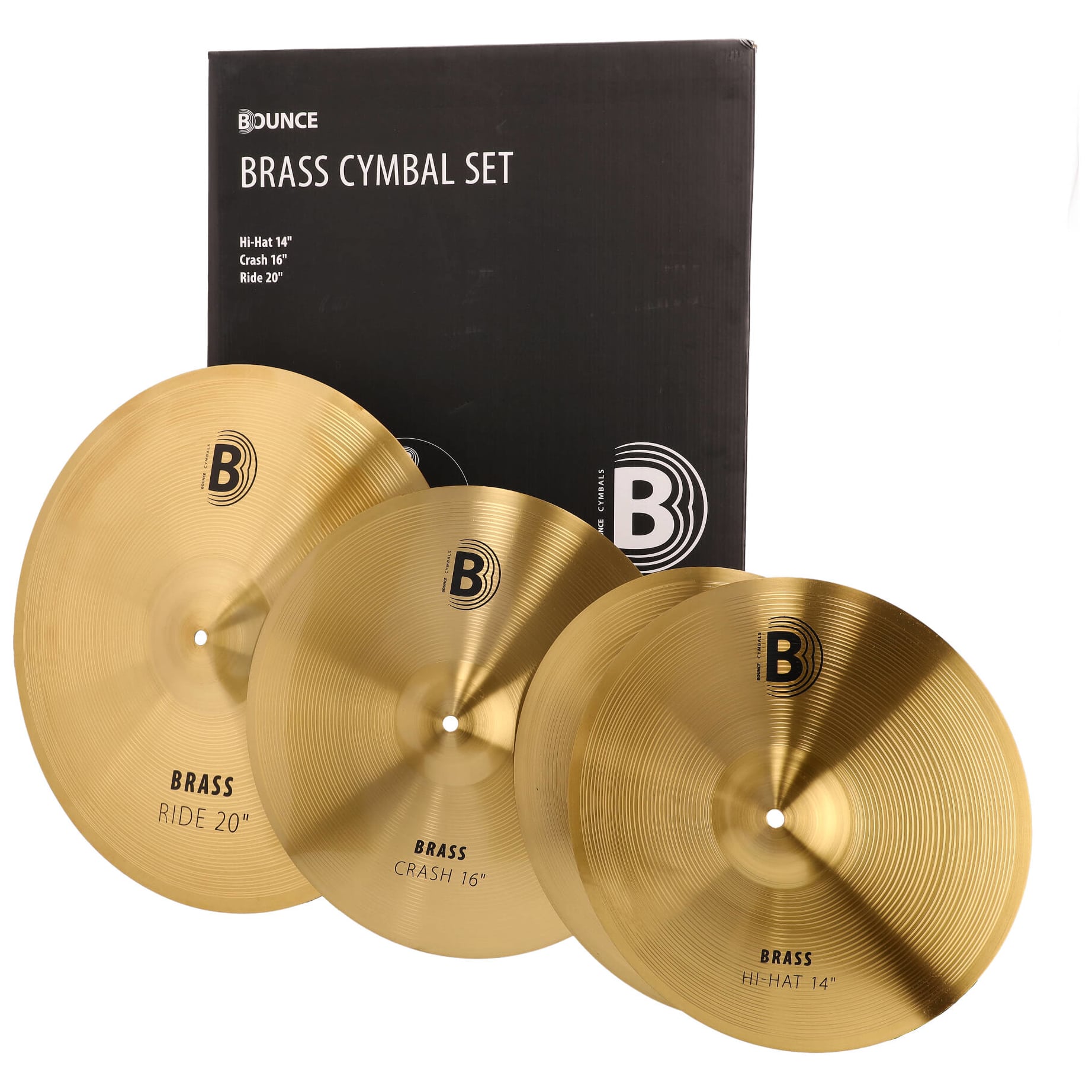Bounce - Bounce Brass Beckenset - 17
