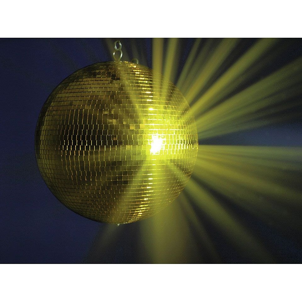 Eurolite Mirrorball 40cm gold 2