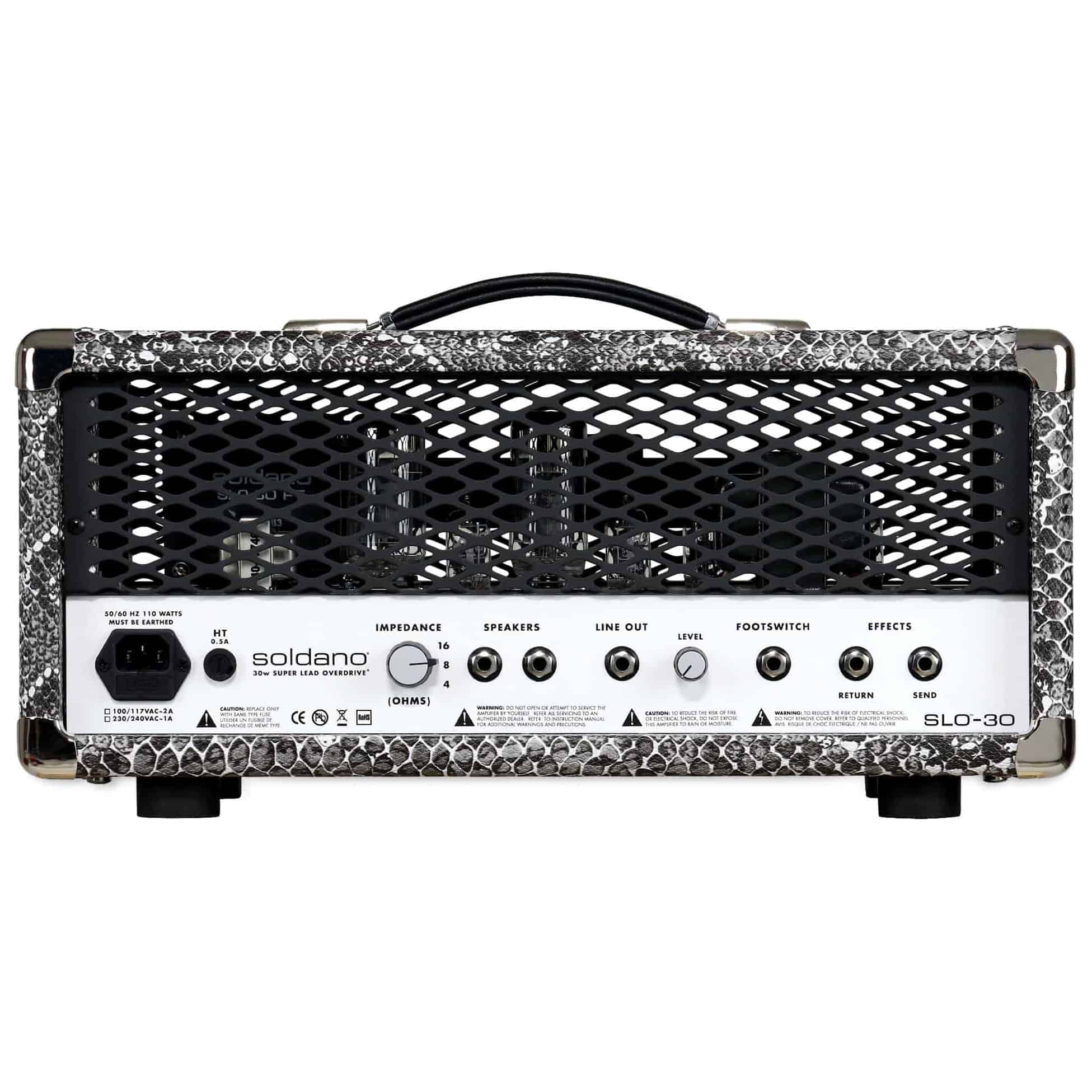 Soldano - Soldano SLO-30 Custom Head Snake Skin - 2
