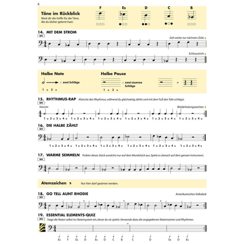 De Haske Essential Elements Band 1 - für Baritonhorn/Euphonium 3