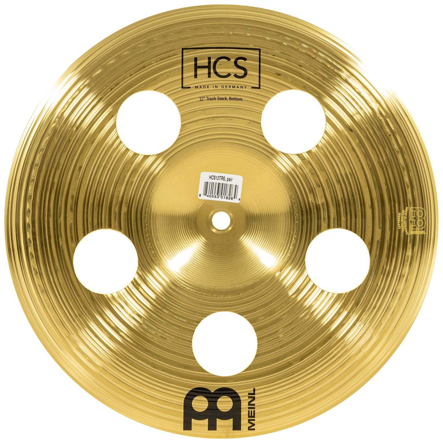 Meinl Cymbals - Meinl Cymbals HCS12TRS - 12 HCS Trash Stack - 7