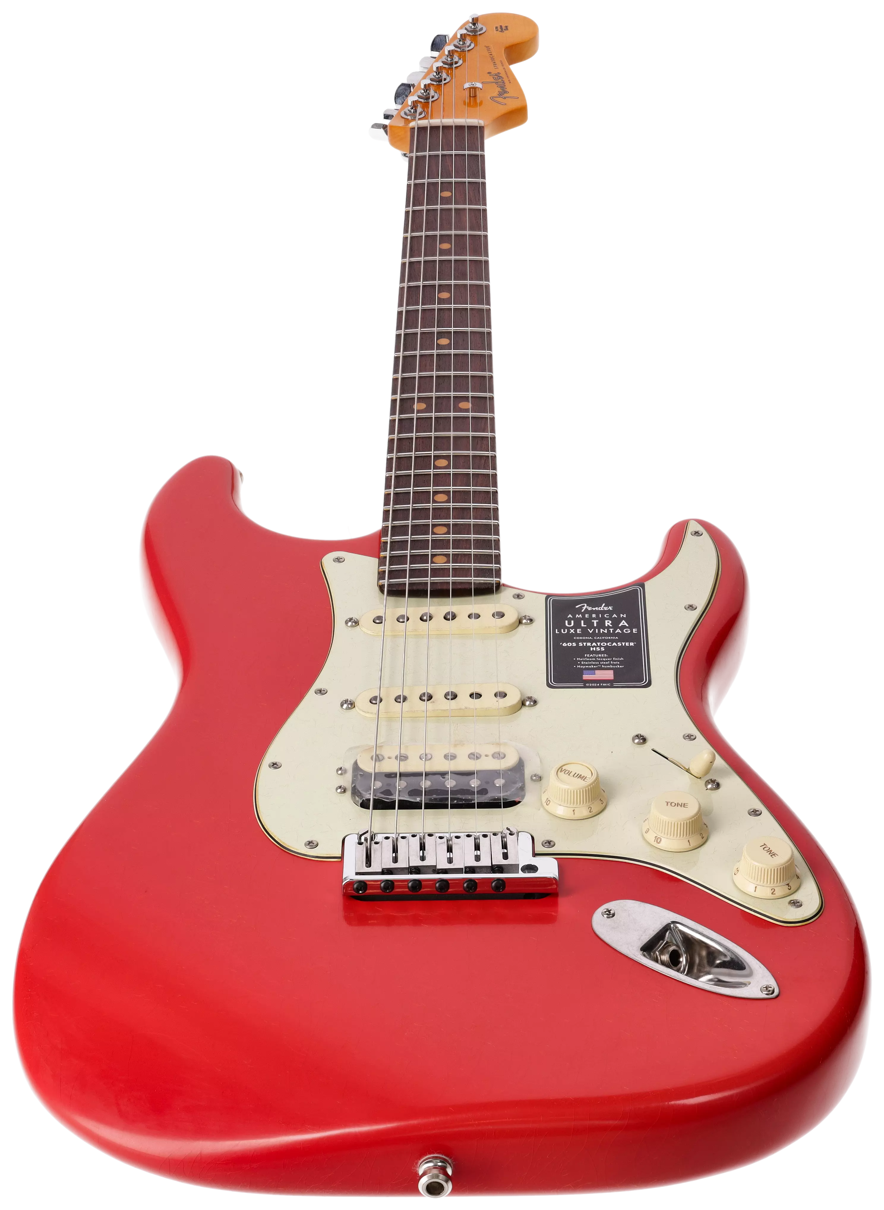 Fender American Ultra Luxe Vintage 60s Stratocaster HSS RW FRD 3