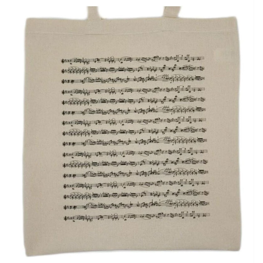 Musikboutique Kübler Bag - Sheetmusic, natur