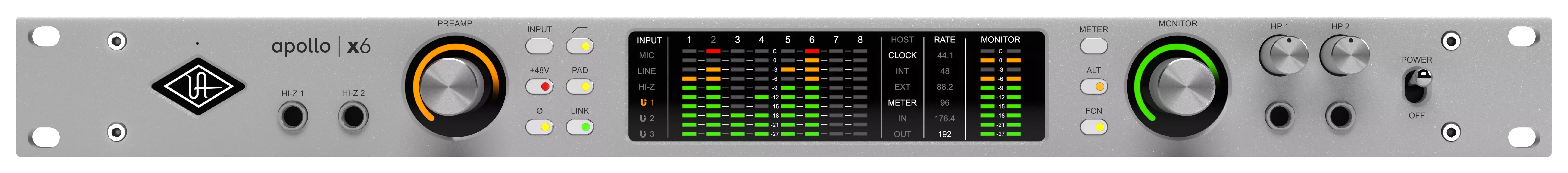Universal Audio Apollo x6 Gen 2 Essentials+ 1