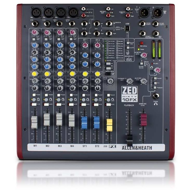 Allen Heath - Allen Heath ZED60-10FX Multipurpose Mixer - 2