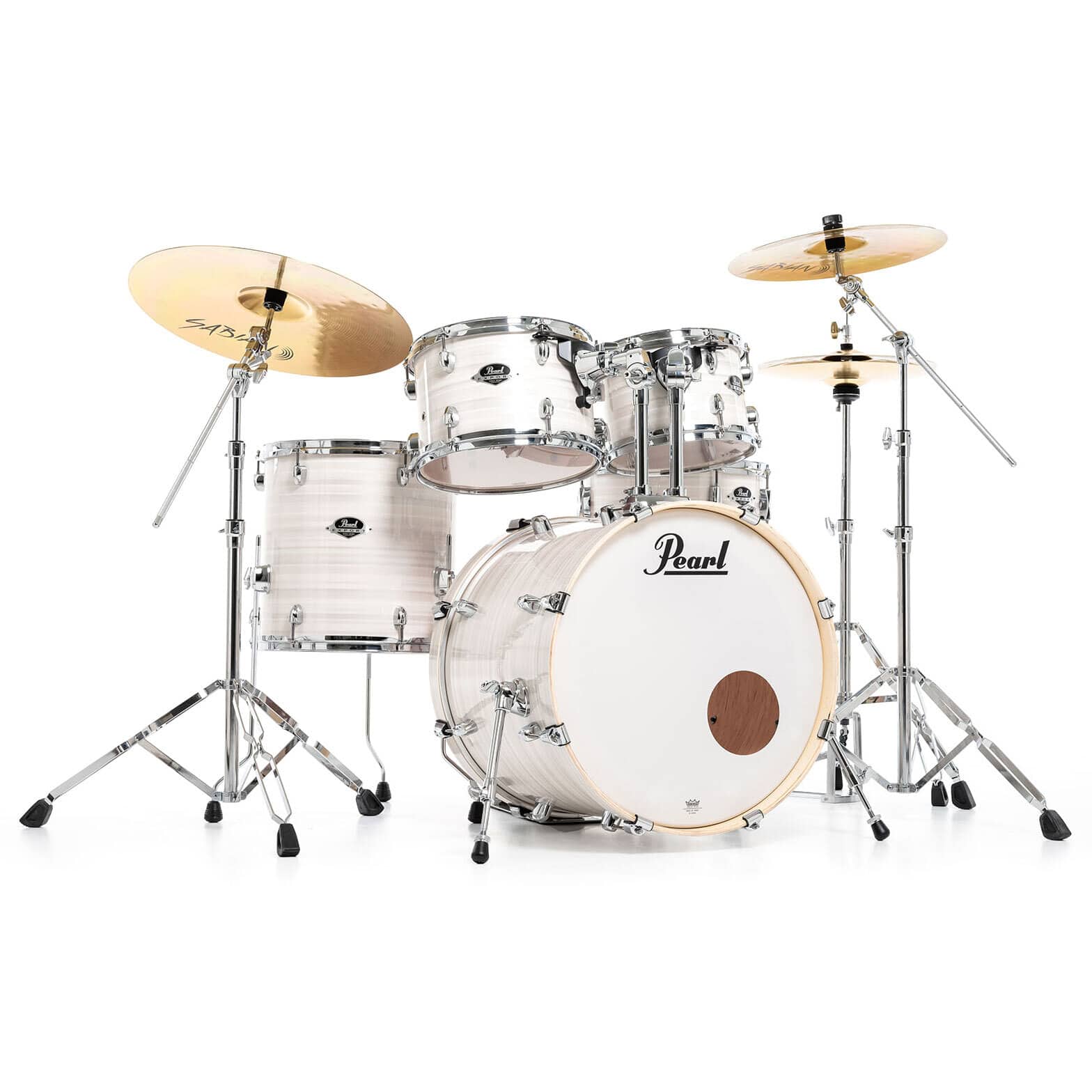 Pearl Export 22" Slipstream White Complete Drumset