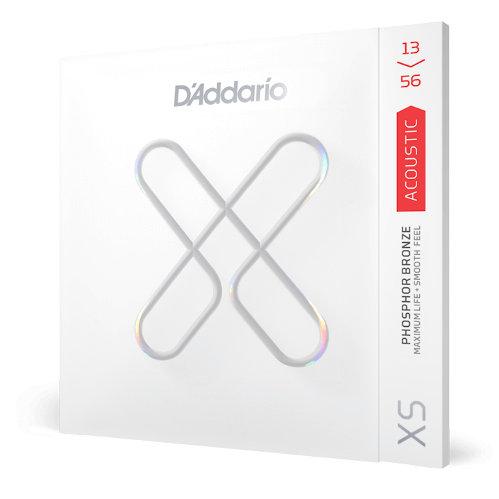 D’Addario - D’Addario XSAPB1356 - XS Acoustic Phosphor Bonze Medium 013-056