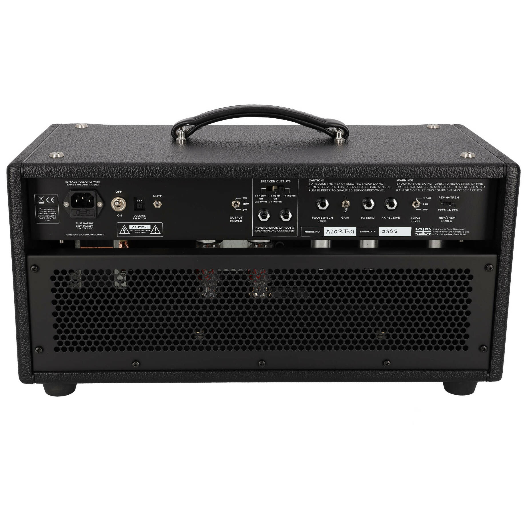 Hamstead Artist 20+RT Head Black 3