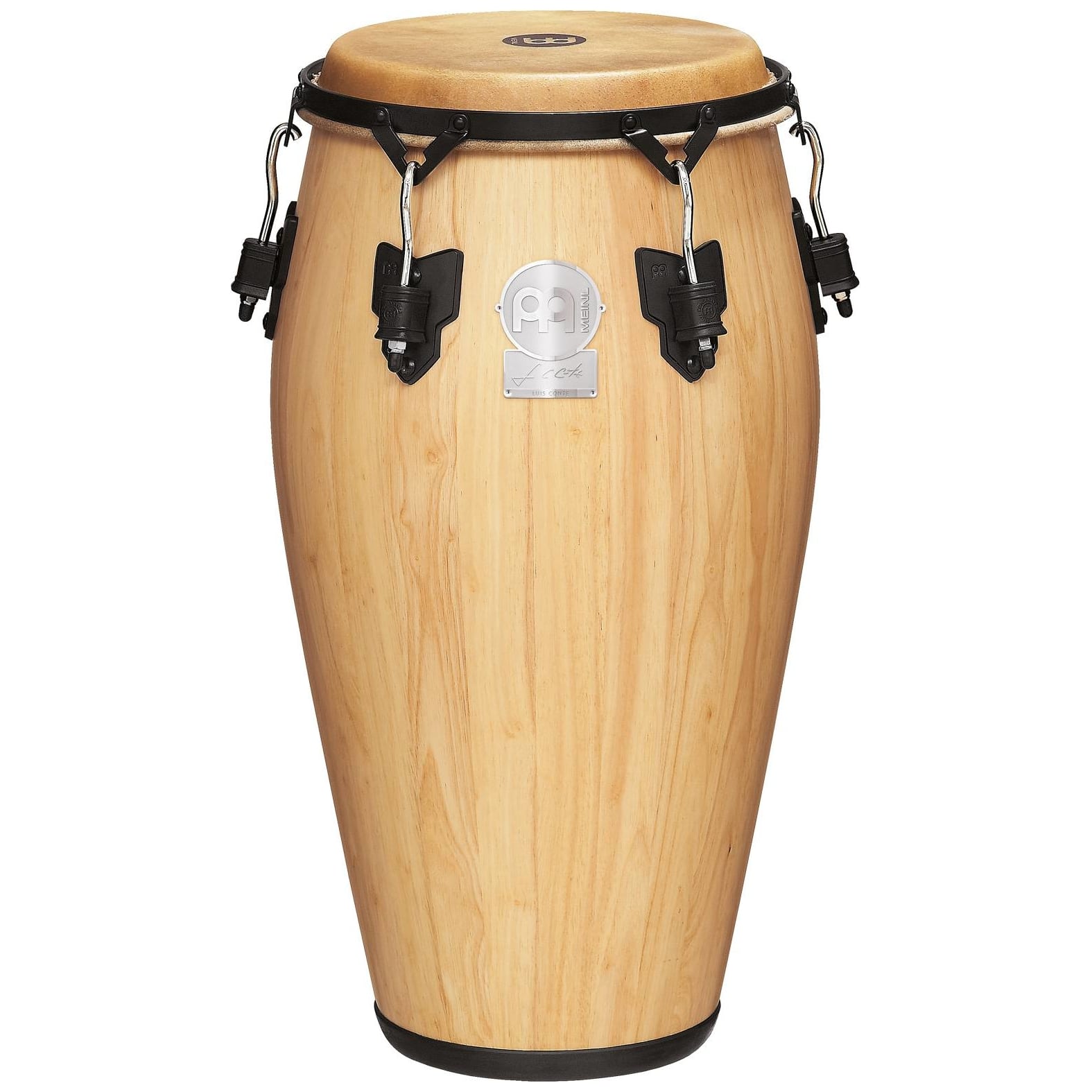 Image of Meinl percussion lc1134nt m  11 3 4 conga artist series conga luis conte, true skin buffalo head 10024066 0
