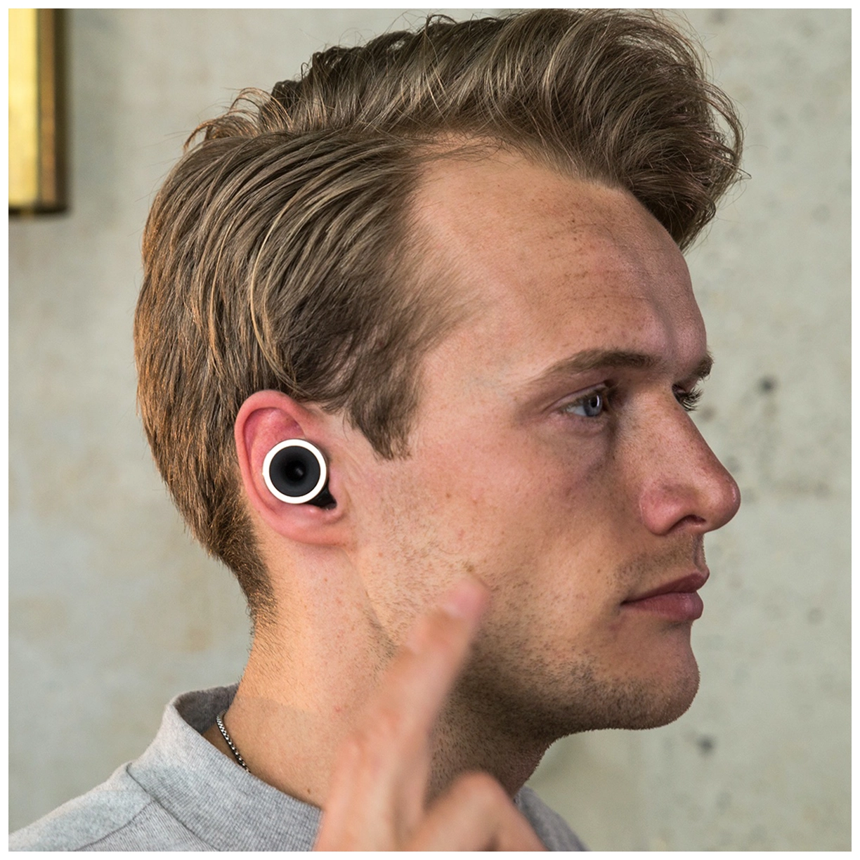  Earplugs Knops Smooth Black 3