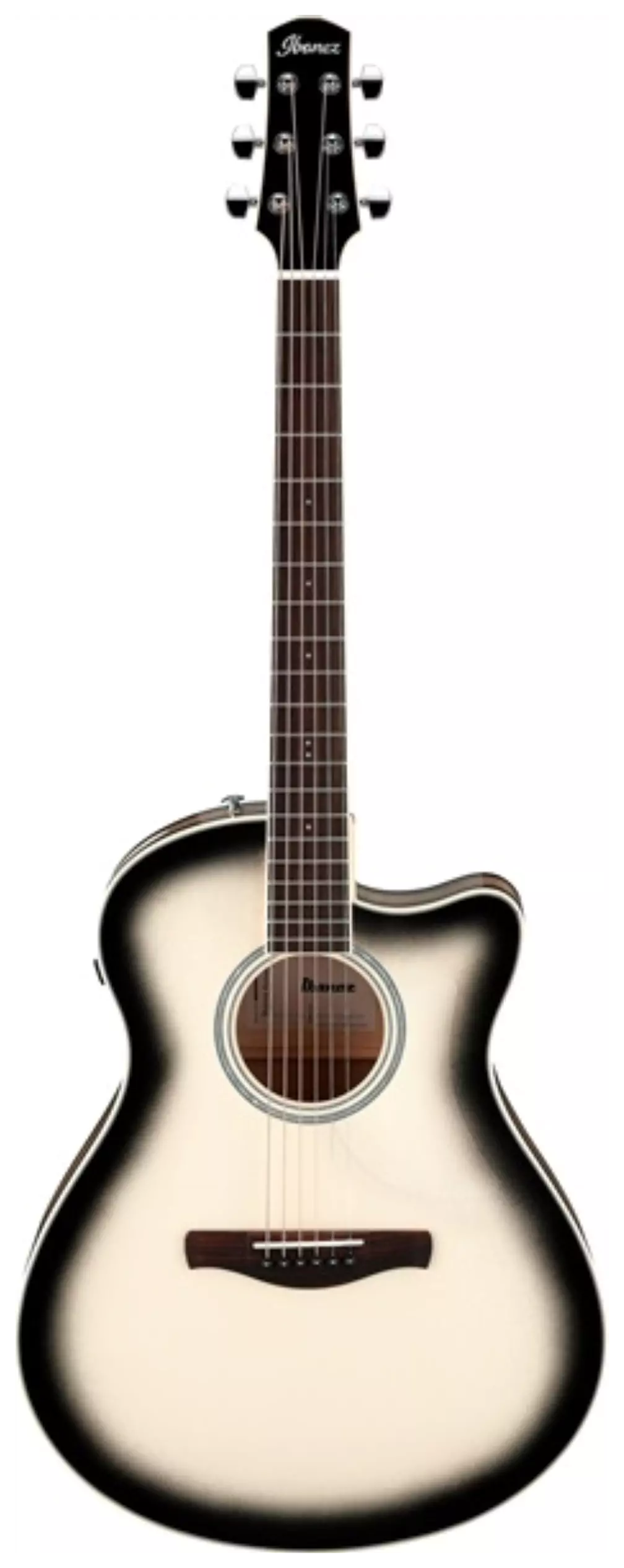 Ibanez AAM370M1CE Transparent Panda