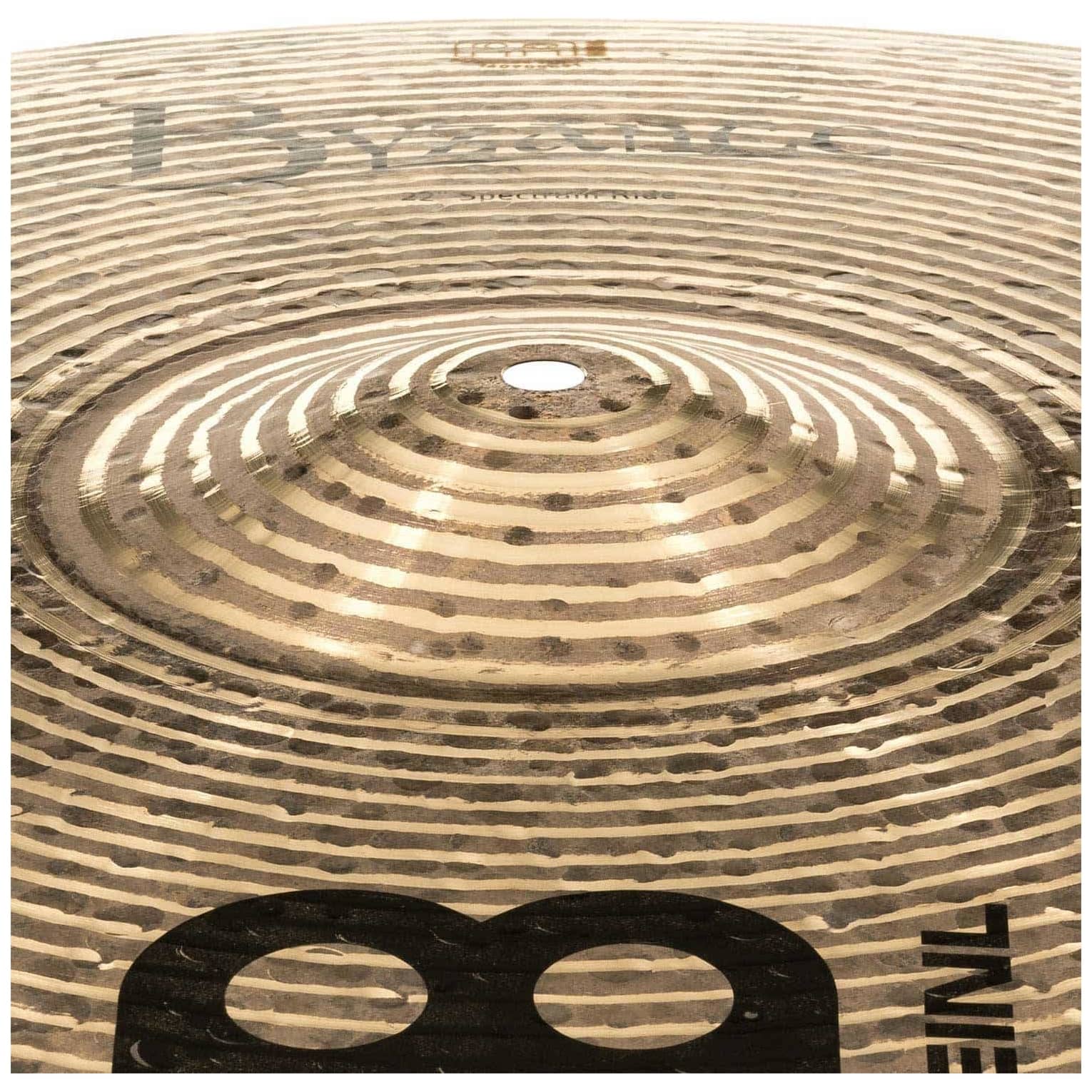 Meinl Cymbals - Meinl Cymbals B22SR - 22 Byzance Dark Spectrum Ride - 3