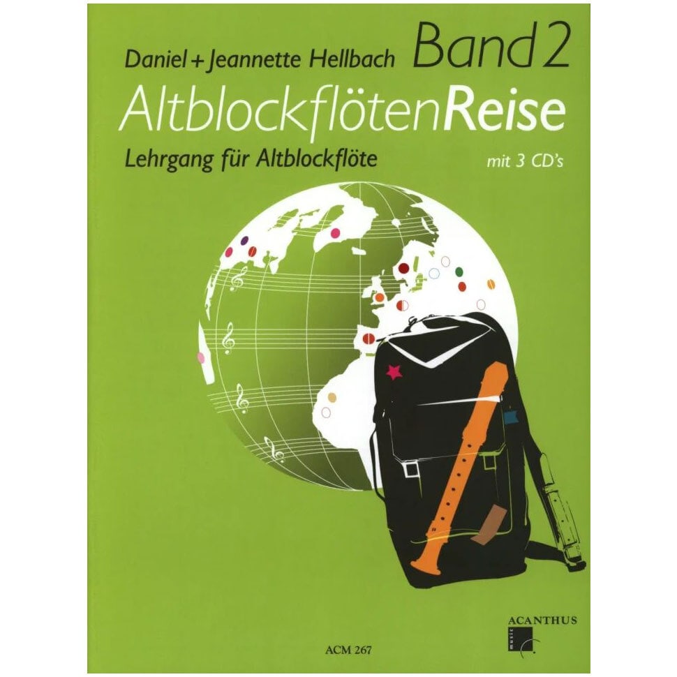 Altblockflötenreise Band 2 (+3 CD´s)