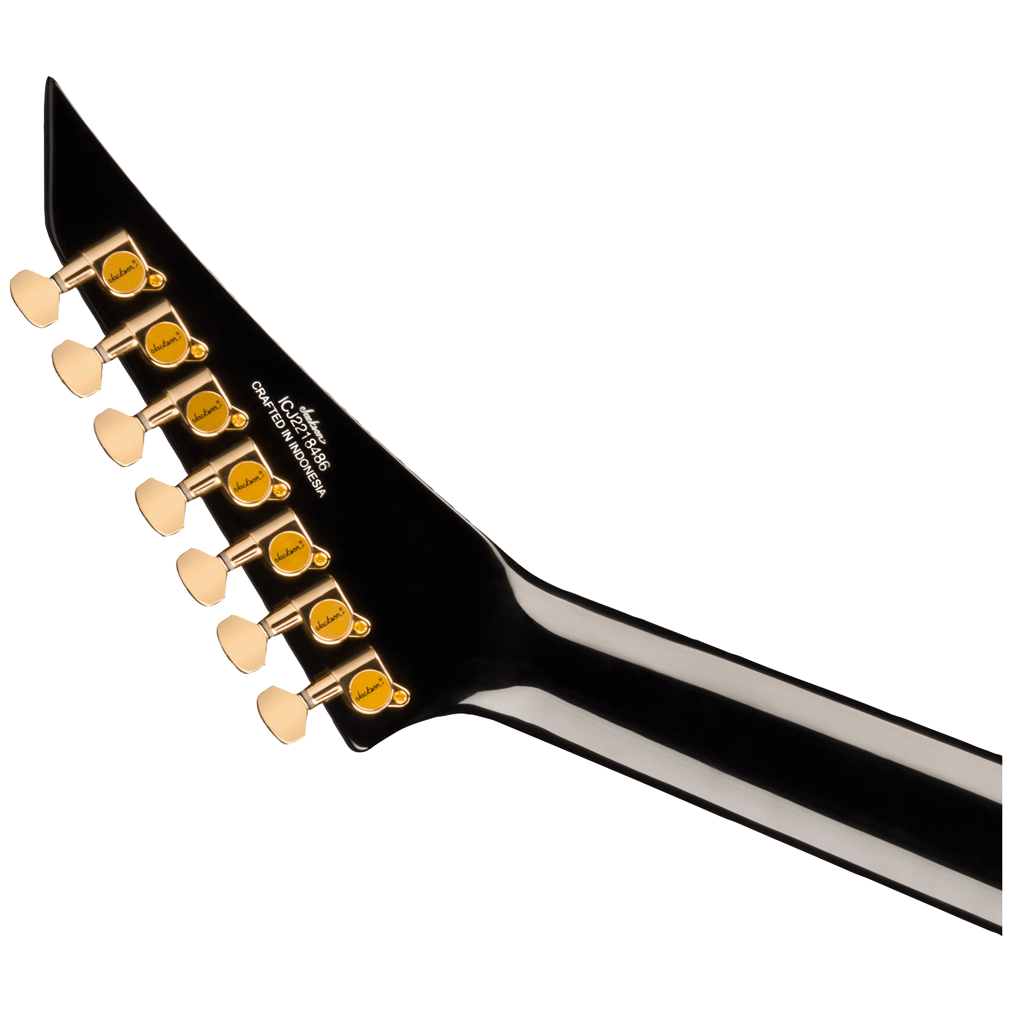 Jackson Pro Rhoads RR24-7 Mark Heylmun EB BLK W/WHT PINS 6