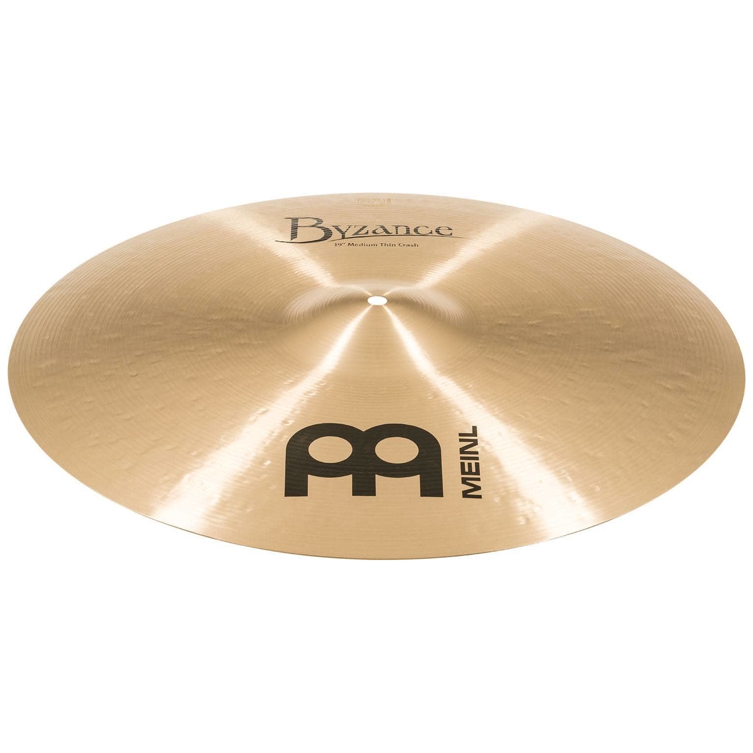 Meinl Cymbals - Meinl Cymbals B19MTC - 19 Byzance Traditional Medium Thin Crash - 1