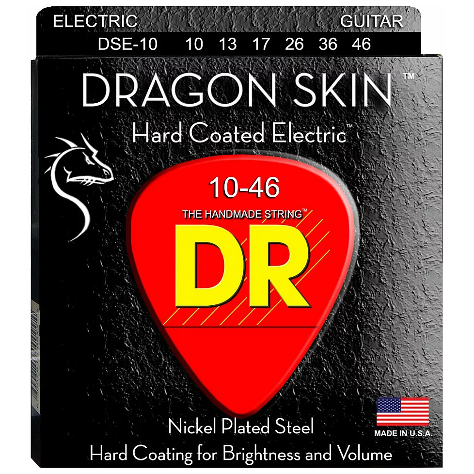 DR Strings Dragon Skin Electric DSE-10 Medium .010-.046